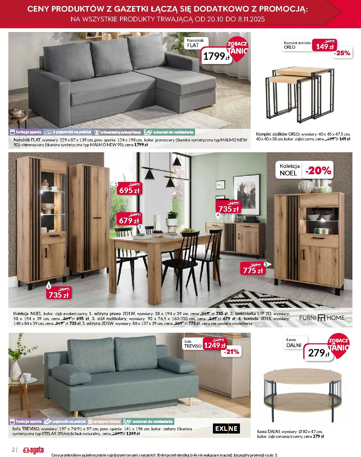agata-meble - Gazetka Agata Meble - ważna od 22.10. do 08.11. - page: 2