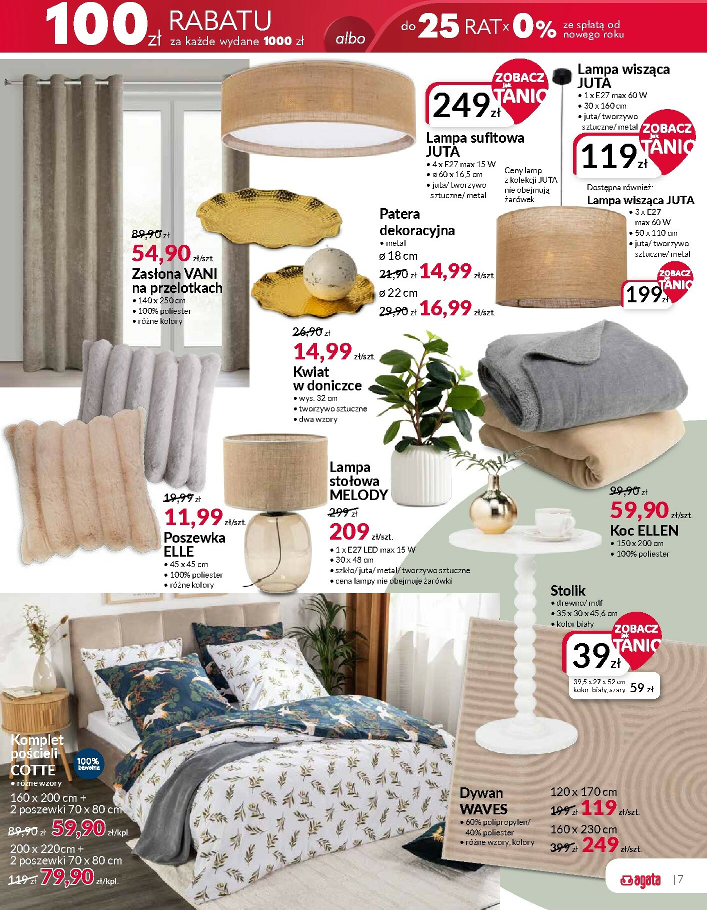 agata-meble - Gazetka Agata Meble - ważna od 22.10. do 08.11. - page: 7