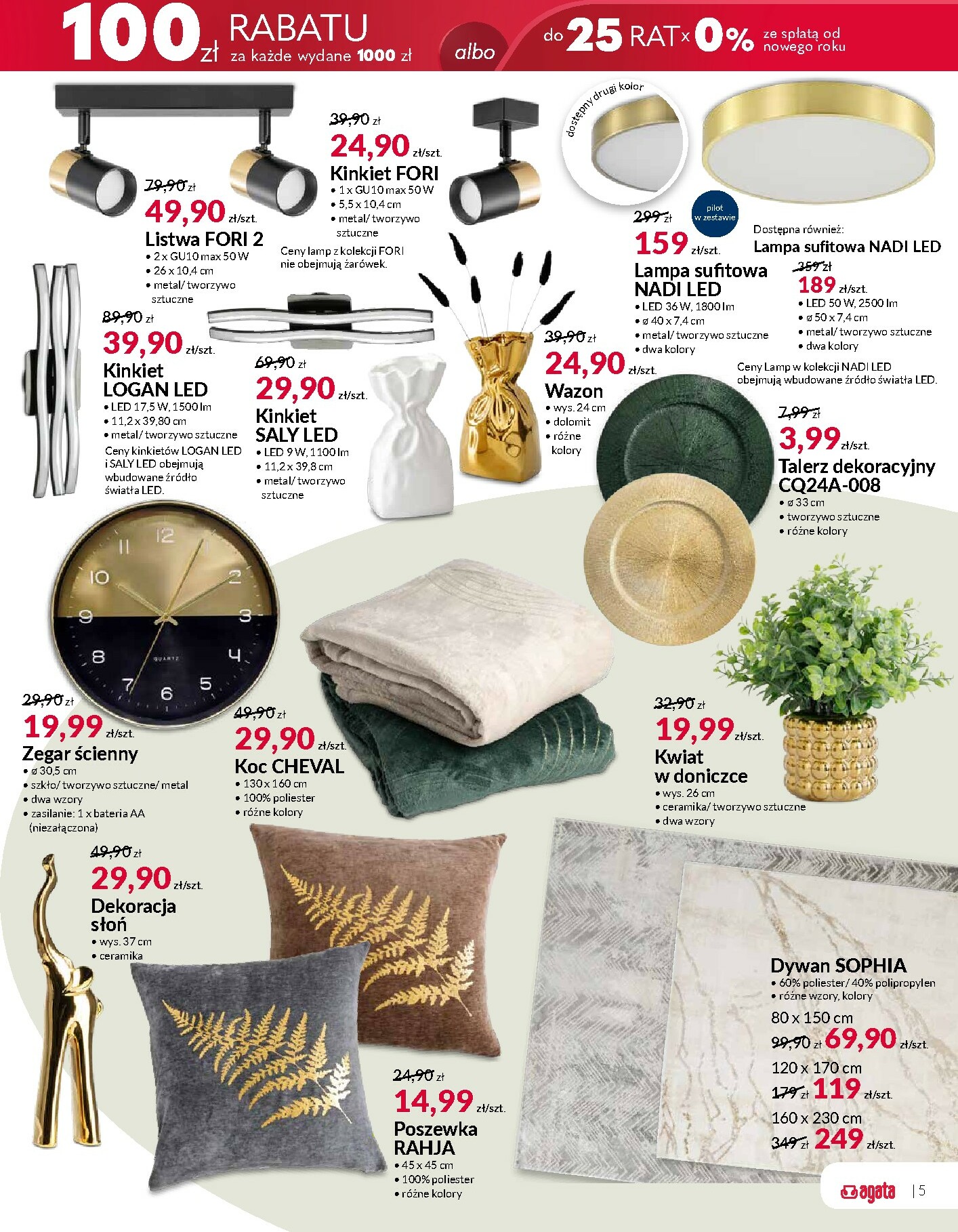 agata-meble - Gazetka Agata Meble - ważna od 22.10. do 08.11. - page: 5