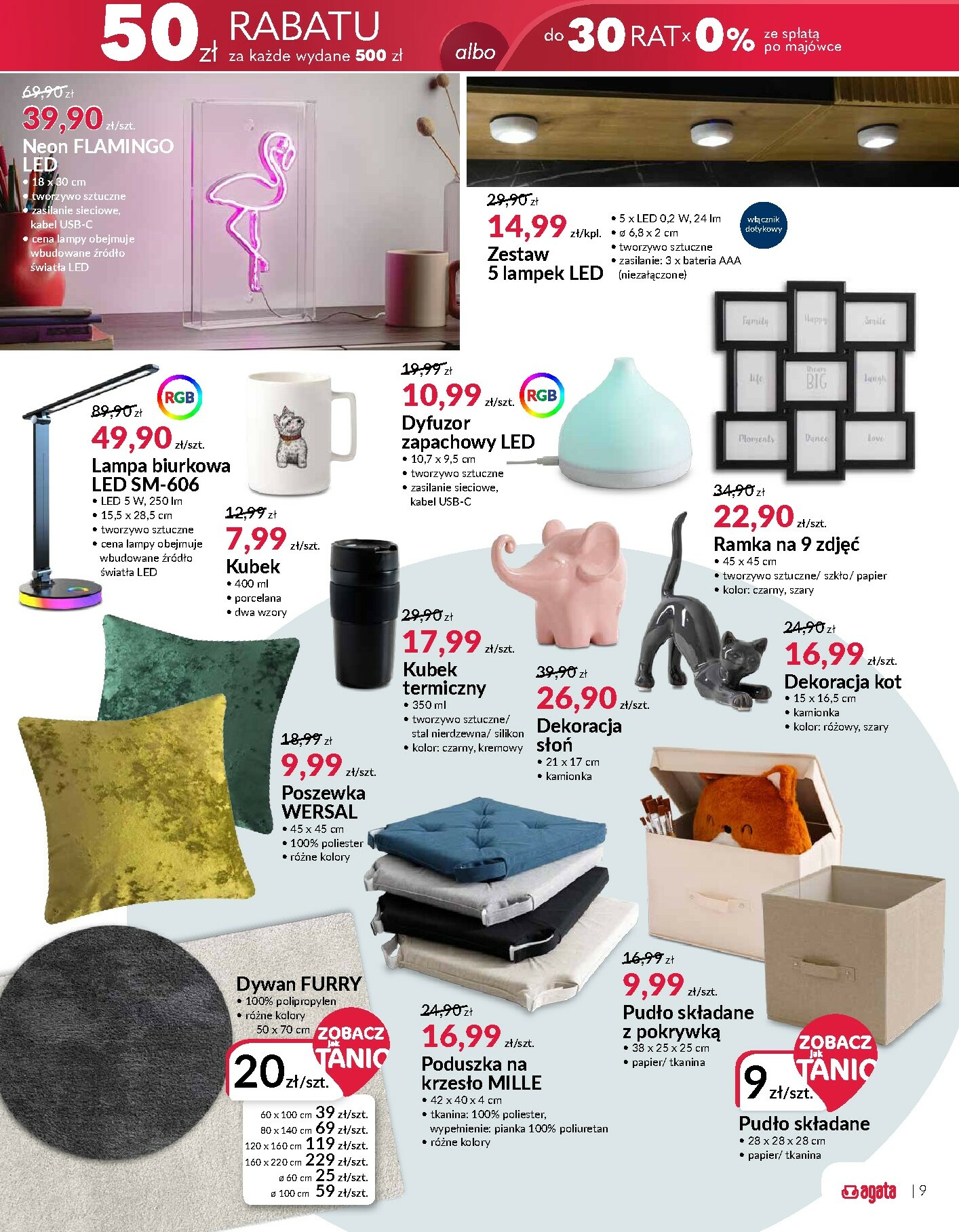agata-meble - Gazetka Agata Meble - ważna od 27.01. do 07.02. - page: 9