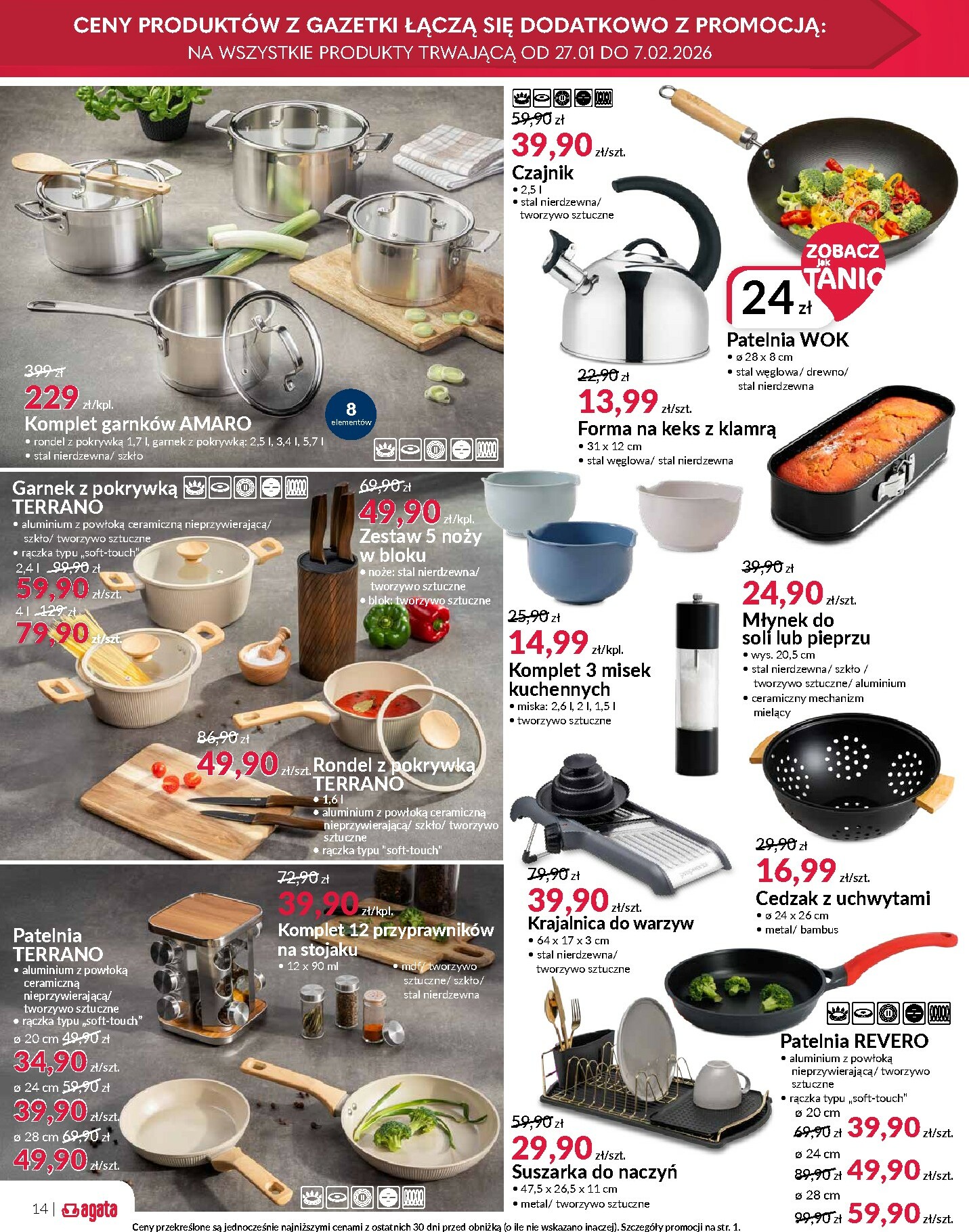 agata-meble - Gazetka Agata Meble - ważna od 27.01. do 07.02. - page: 14