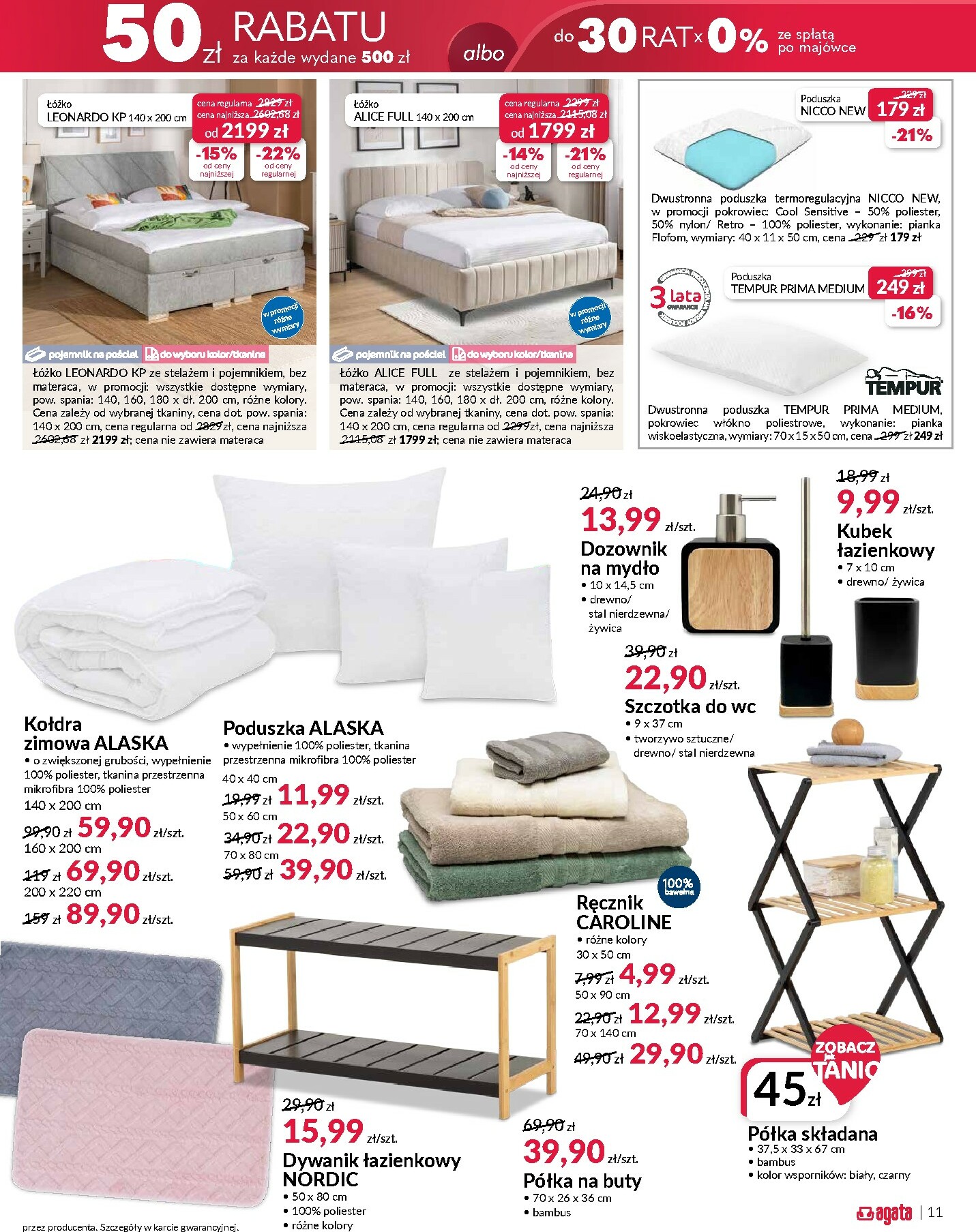 agata-meble - Gazetka Agata Meble - ważna od 27.01. do 07.02. - page: 11