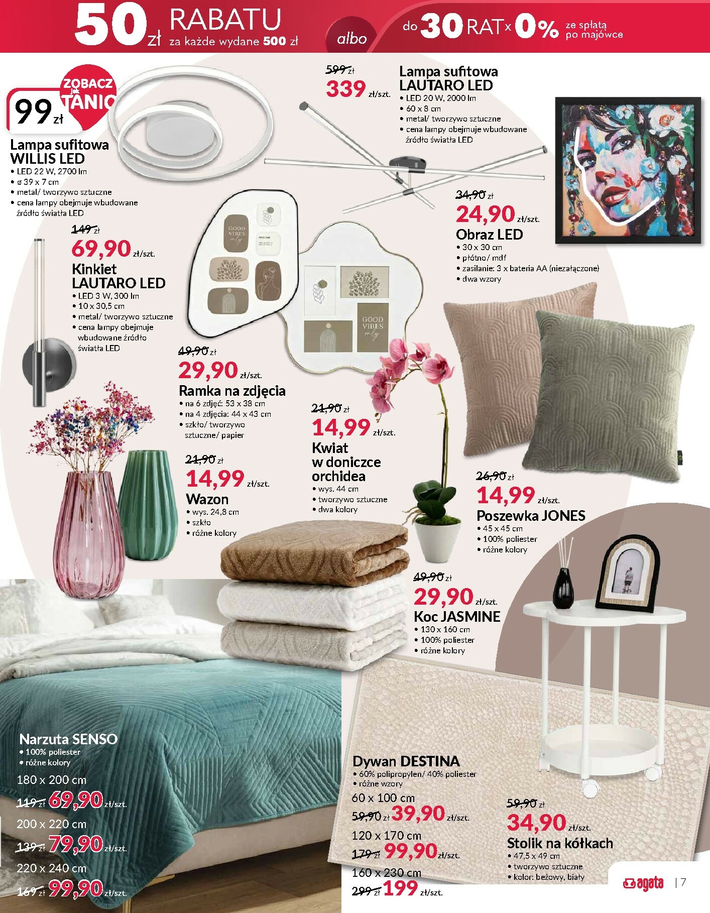 agata-meble - Gazetka Agata Meble - ważna od 27.01. do 07.02. - page: 7