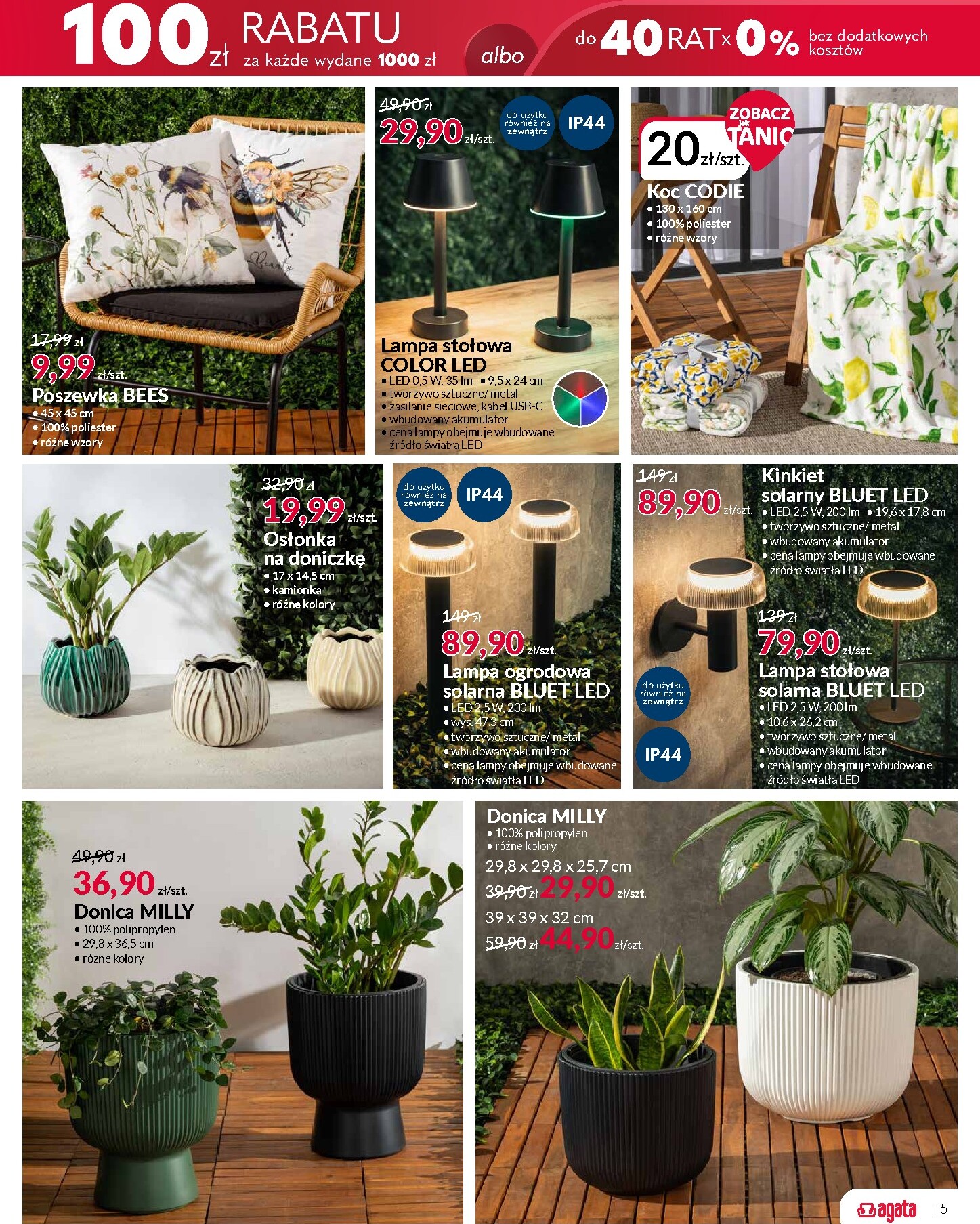 agata-meble - Gazetka Agata Meble - ważna od 11.03.2026 do 29.03.2026 - page: 5