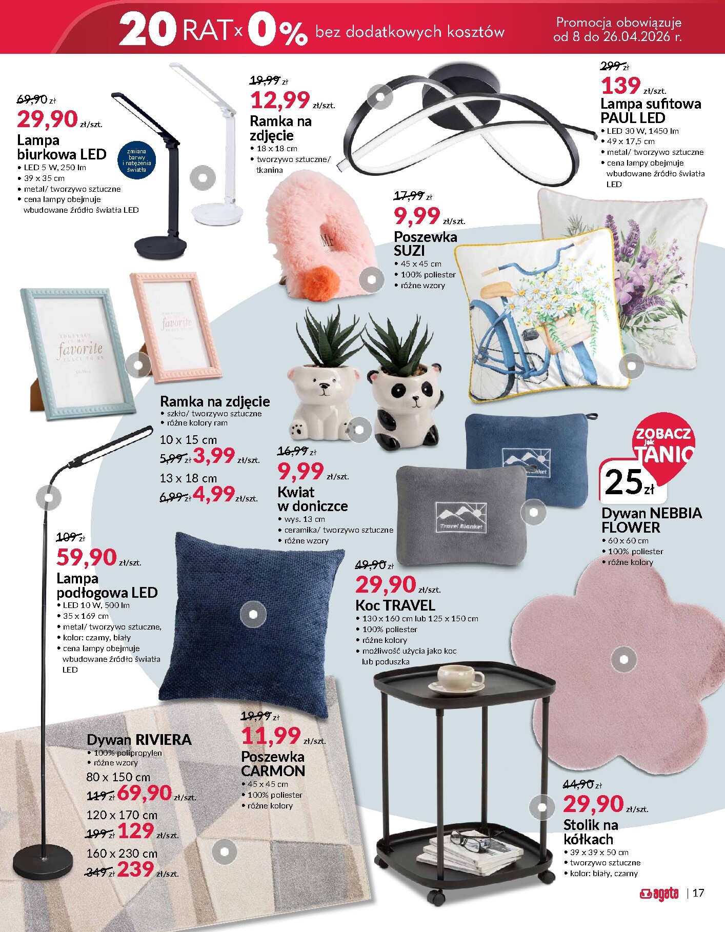 agata-meble - Aktualna gazetka Agata Meble ważna od 08.04.2026 do 26.04.2026 - page: 17