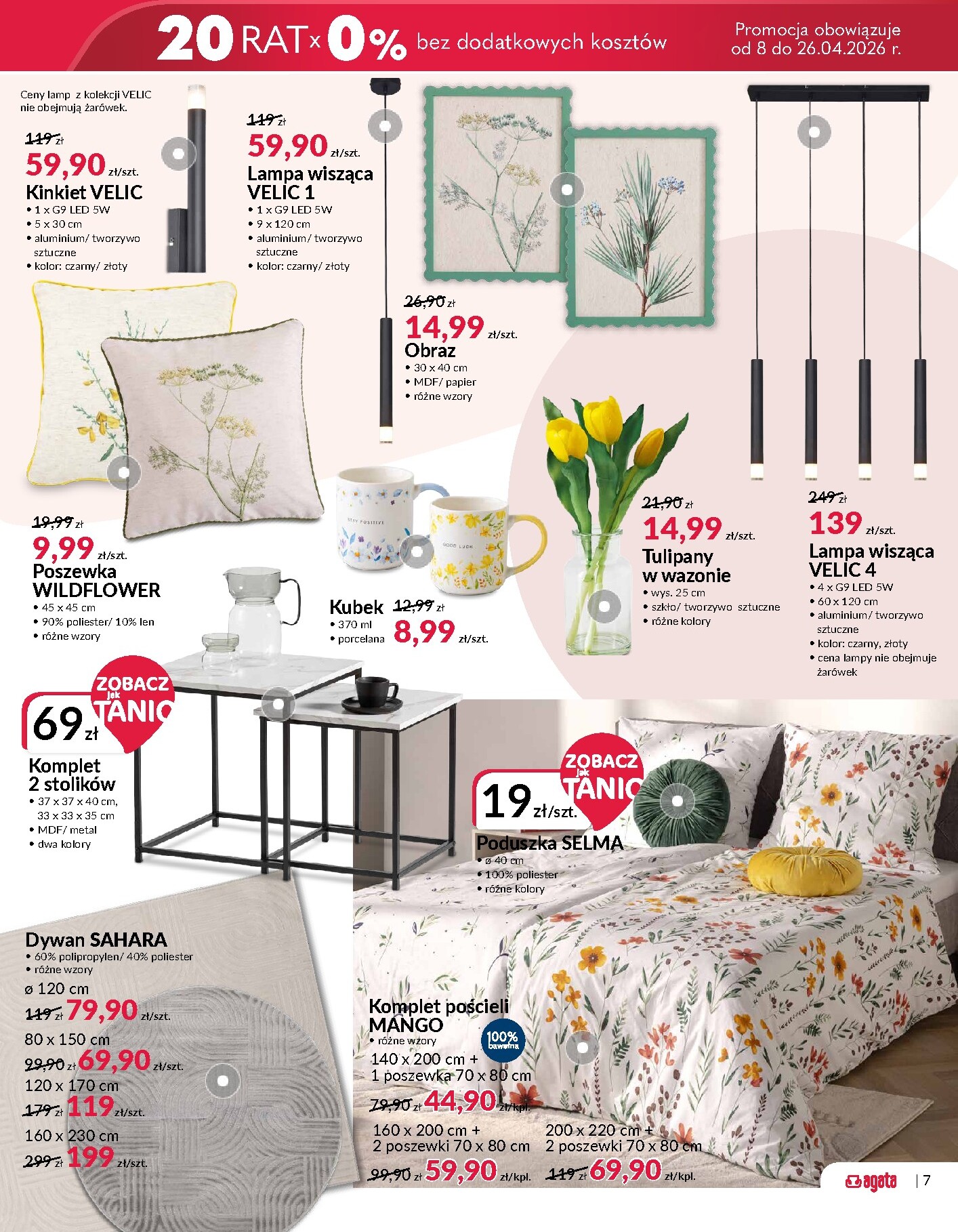 agata-meble - Aktualna gazetka Agata Meble ważna od 08.04.2026 do 26.04.2026 - page: 7