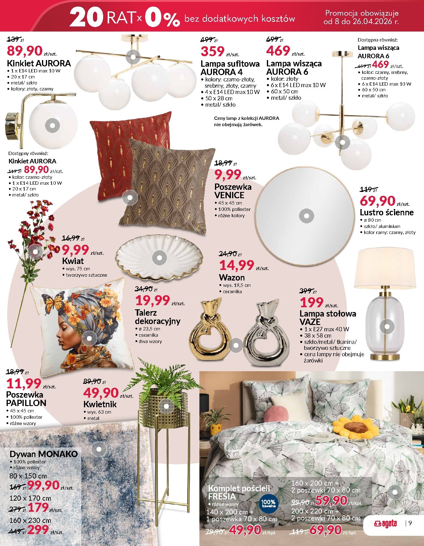 agata-meble - Aktualna gazetka Agata Meble ważna od 08.04.2026 do 26.04.2026 - page: 9