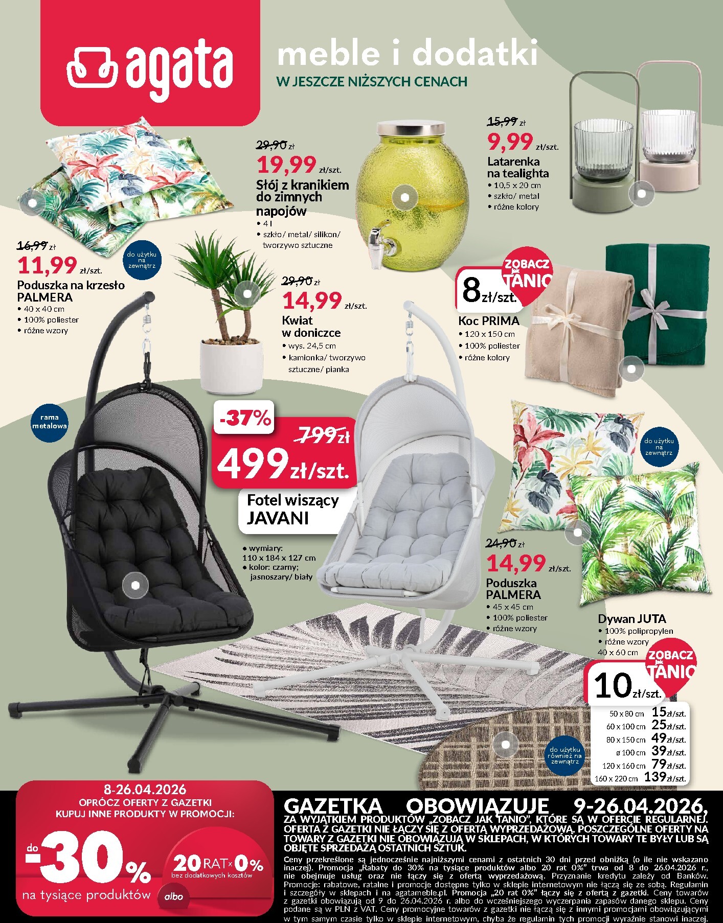 agata-meble - Aktualna gazetka Agata Meble ważna od 08.04.2026 do 26.04.2026 - page: 1