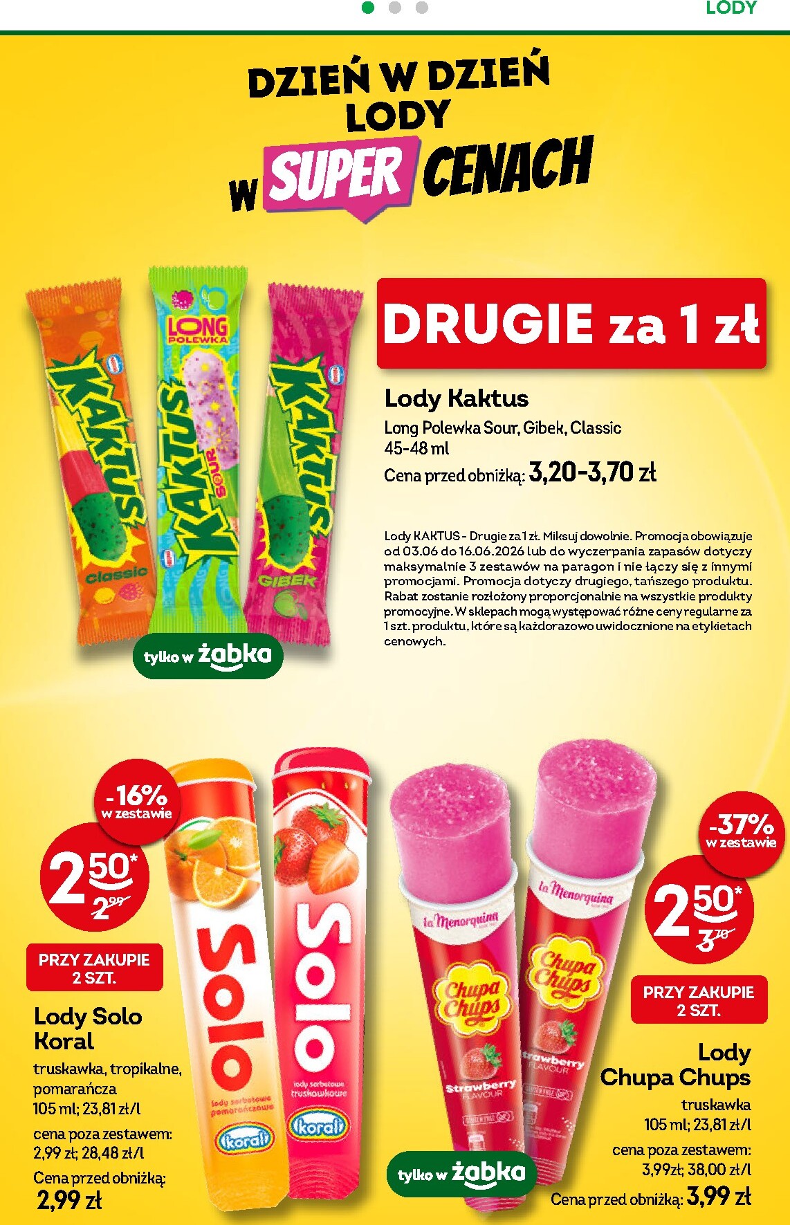 zabka - Aktualna gazetka Żabka ważna od 03.06.2026 do 16.06.2026 - page: 69
