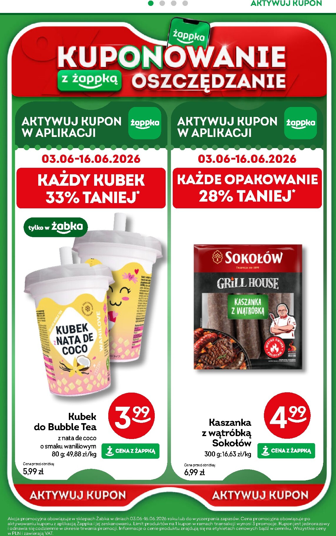 zabka - Aktualna gazetka Żabka ważna od 03.06.2026 do 16.06.2026 - page: 58