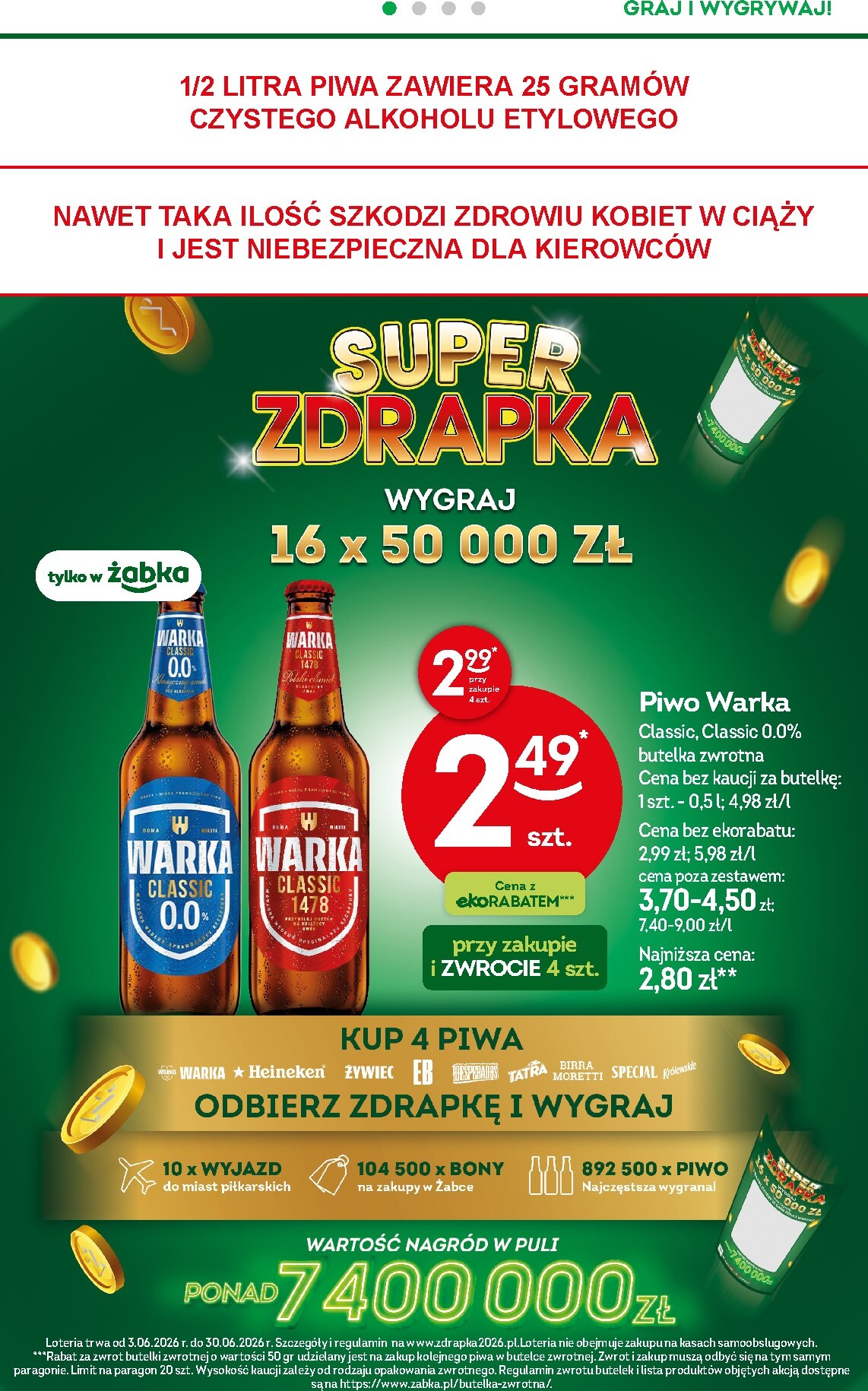 zabka - Aktualna gazetka Żabka ważna od 03.06.2026 do 16.06.2026 - page: 36