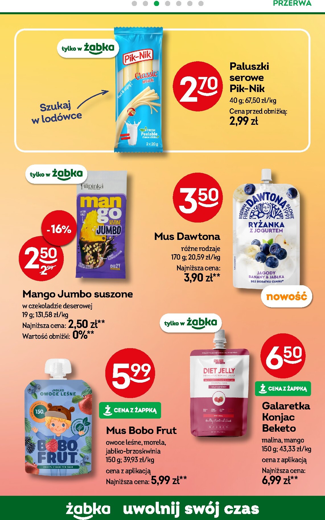 zabka - Aktualna gazetka Żabka ważna od 17.06.2026 do 30.06.2026 - page: 82