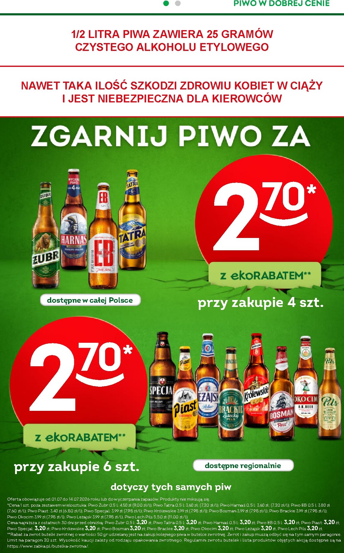 zabka - Aktualna gazetka Żabka ważna od 01.07.2026 do 14.07.2026 - page: 16
