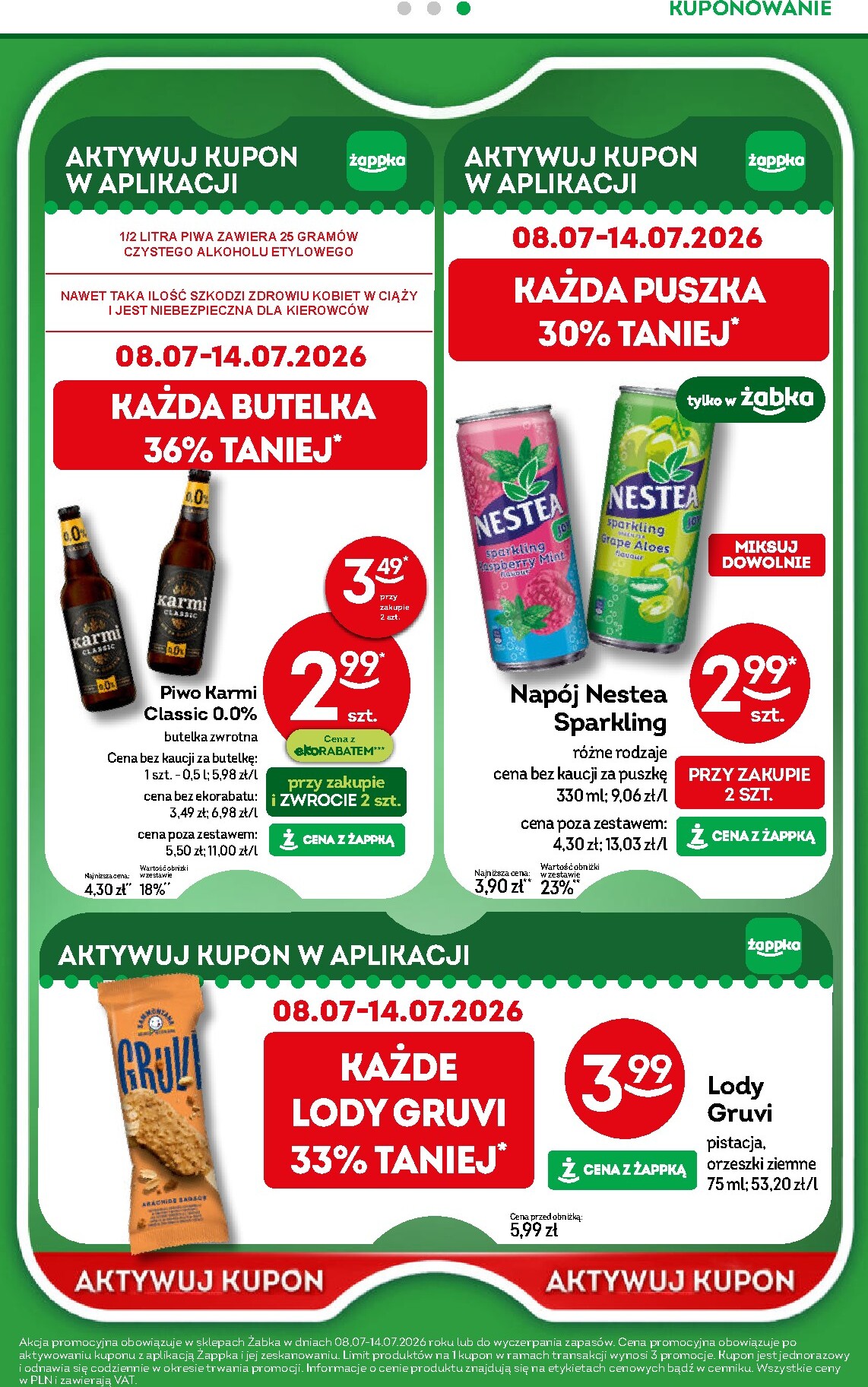 zabka - Aktualna gazetka Żabka ważna od 01.07.2026 do 14.07.2026 - page: 46