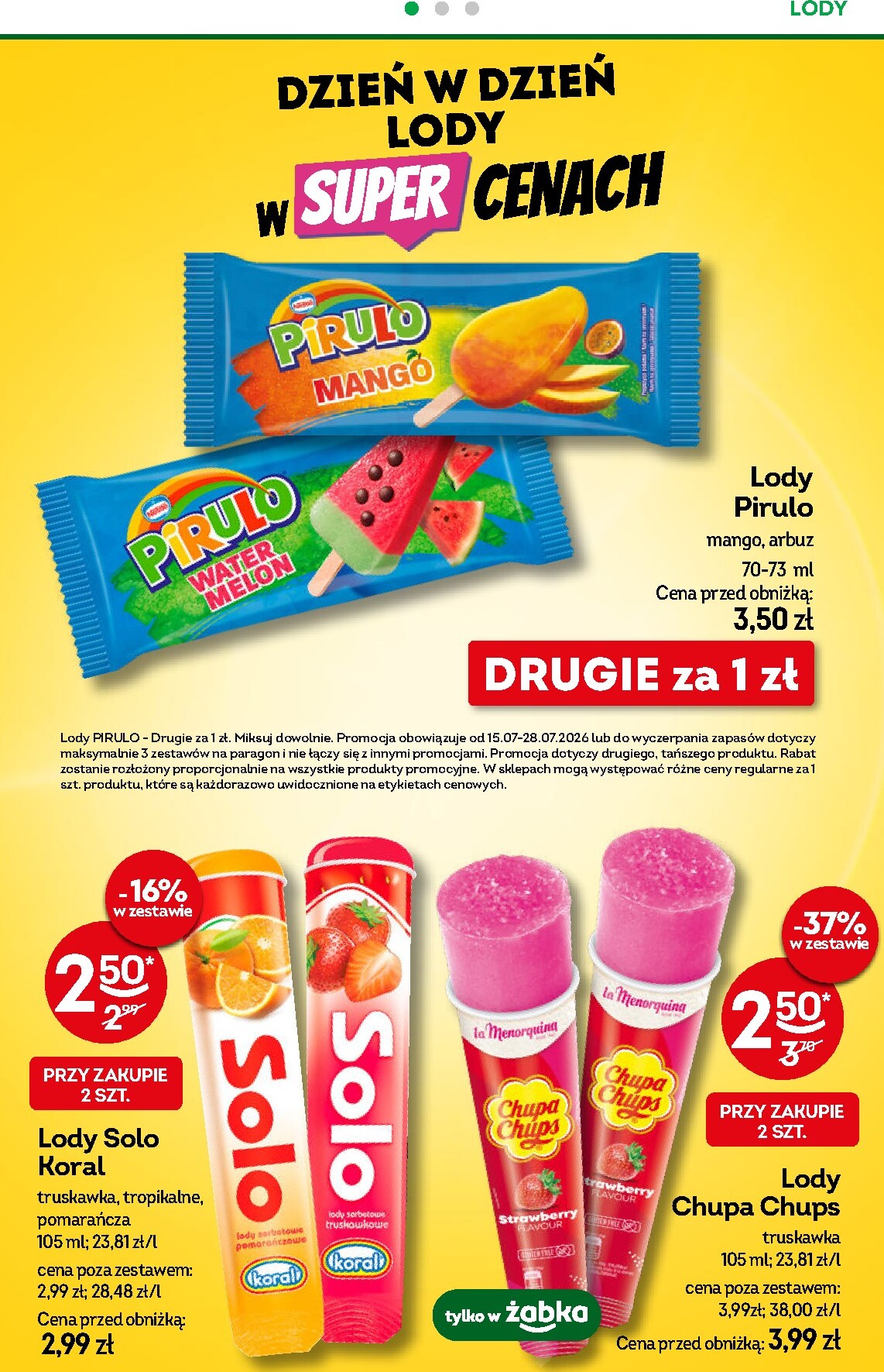 zabka - Aktualna gazetka Żabka - Žabka ważna od 15.07.2026 do 28.07.2026 - page: 44