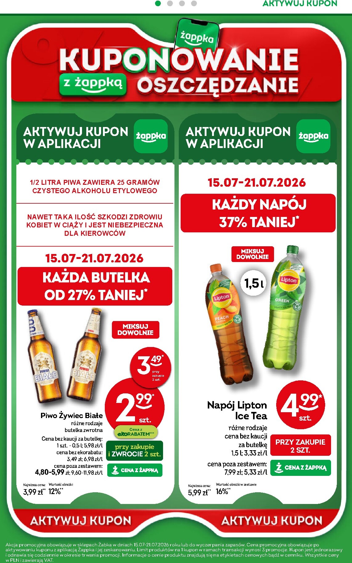 zabka - Aktualna gazetka Żabka - Žabka ważna od 15.07.2026 do 28.07.2026 - page: 48