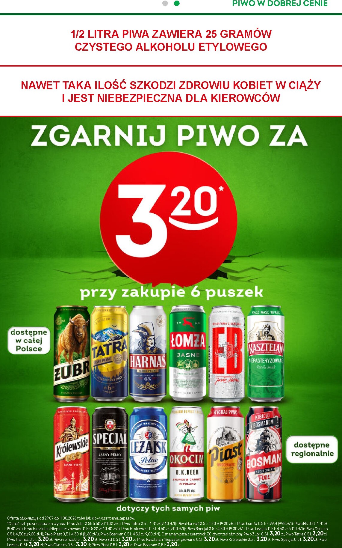 zabka - Aktualna gazetka Żabka ważna od 29.07.2026 do 11.08.2026 - page: 21