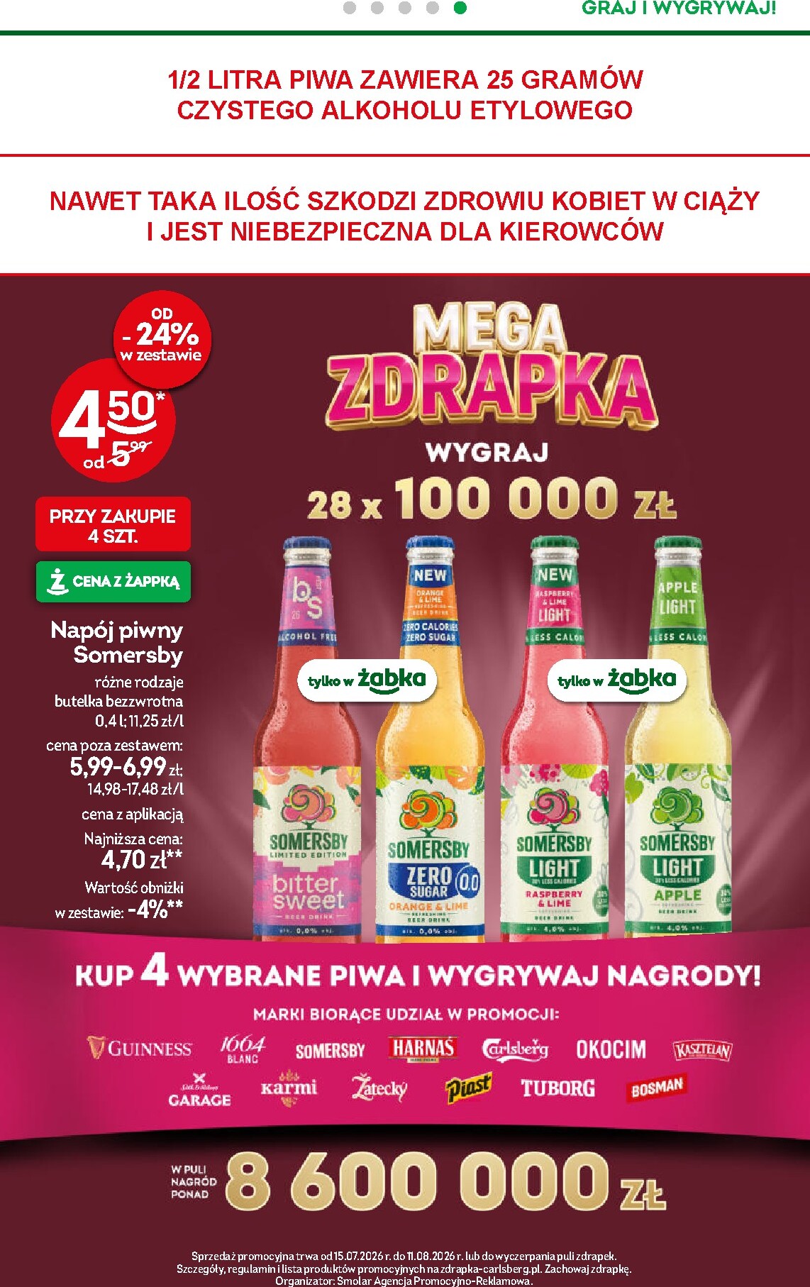 zabka - Aktualna gazetka Żabka ważna od 29.07.2026 do 11.08.2026 - page: 18