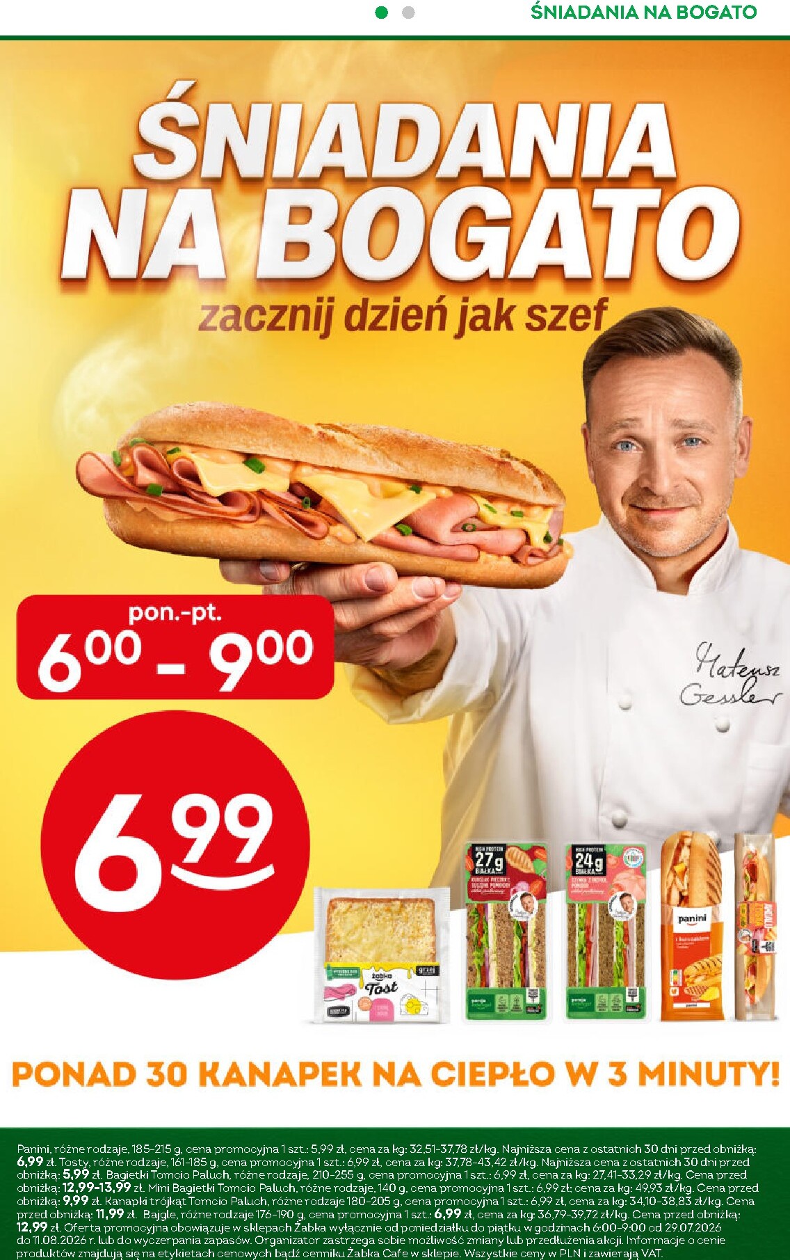 zabka - Aktualna gazetka Żabka ważna od 29.07.2026 do 11.08.2026 - page: 2