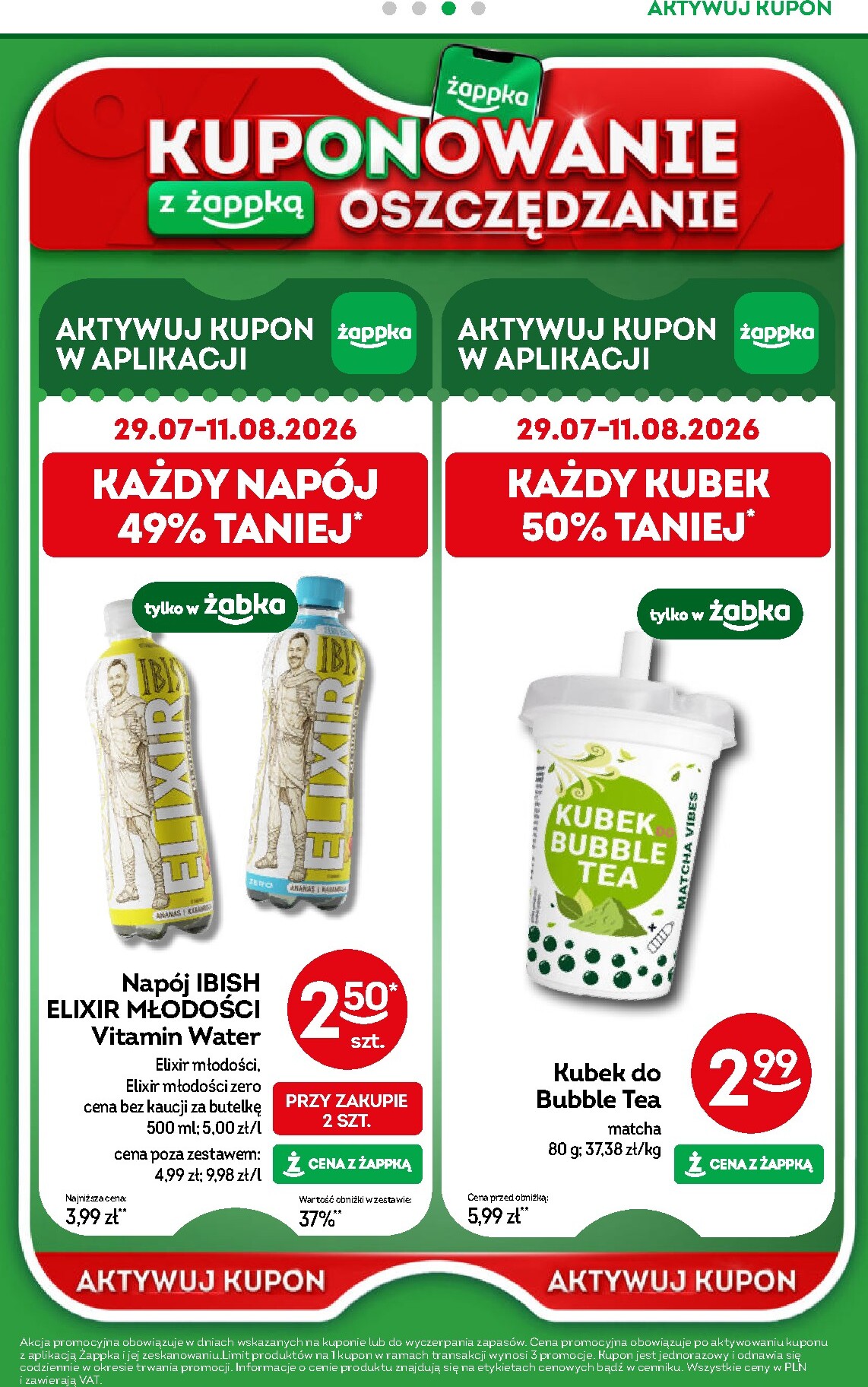 zabka - Aktualna gazetka Żabka ważna od 29.07.2026 do 11.08.2026 - page: 38