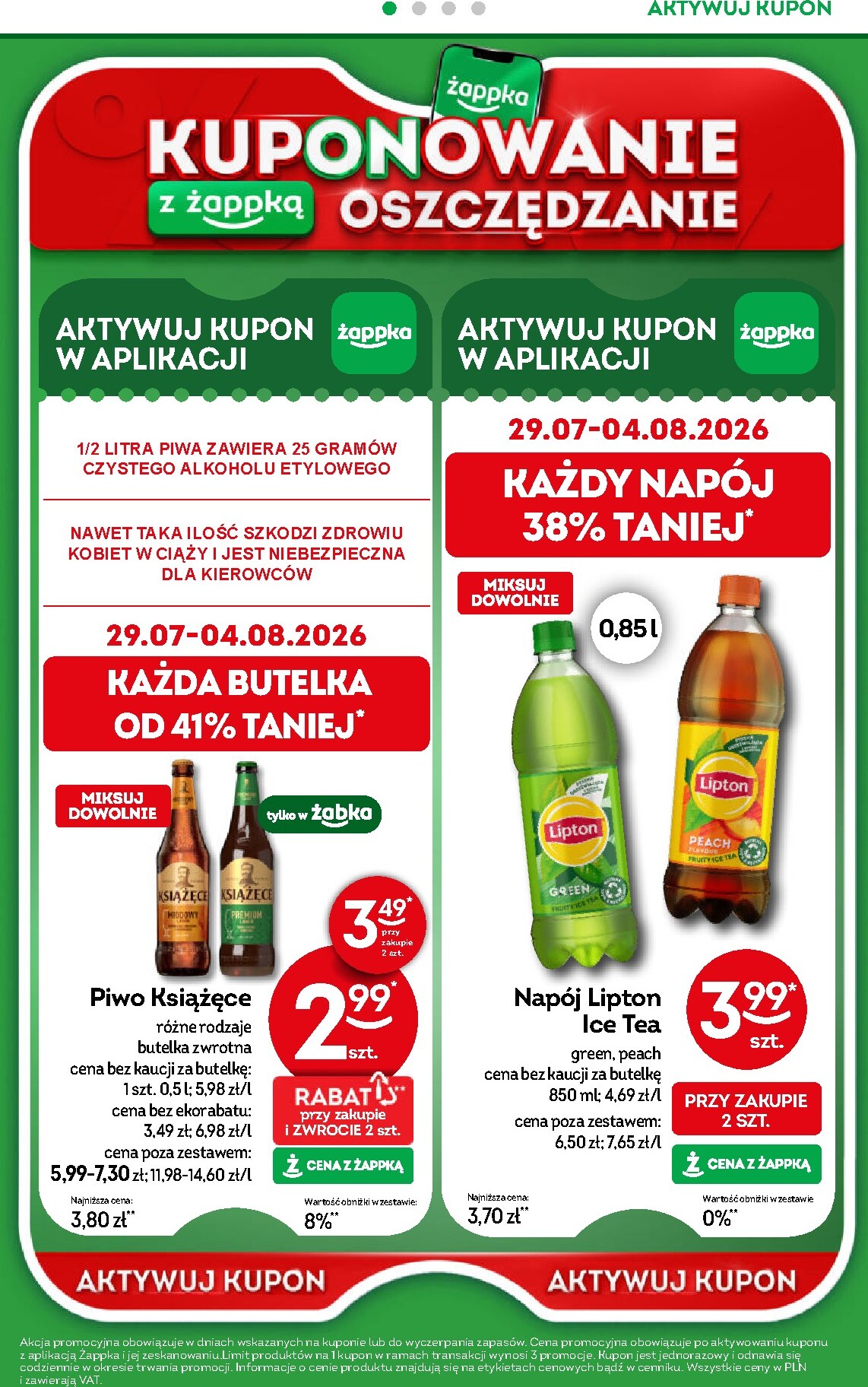 zabka - Aktualna gazetka Żabka ważna od 29.07.2026 do 11.08.2026 - page: 36
