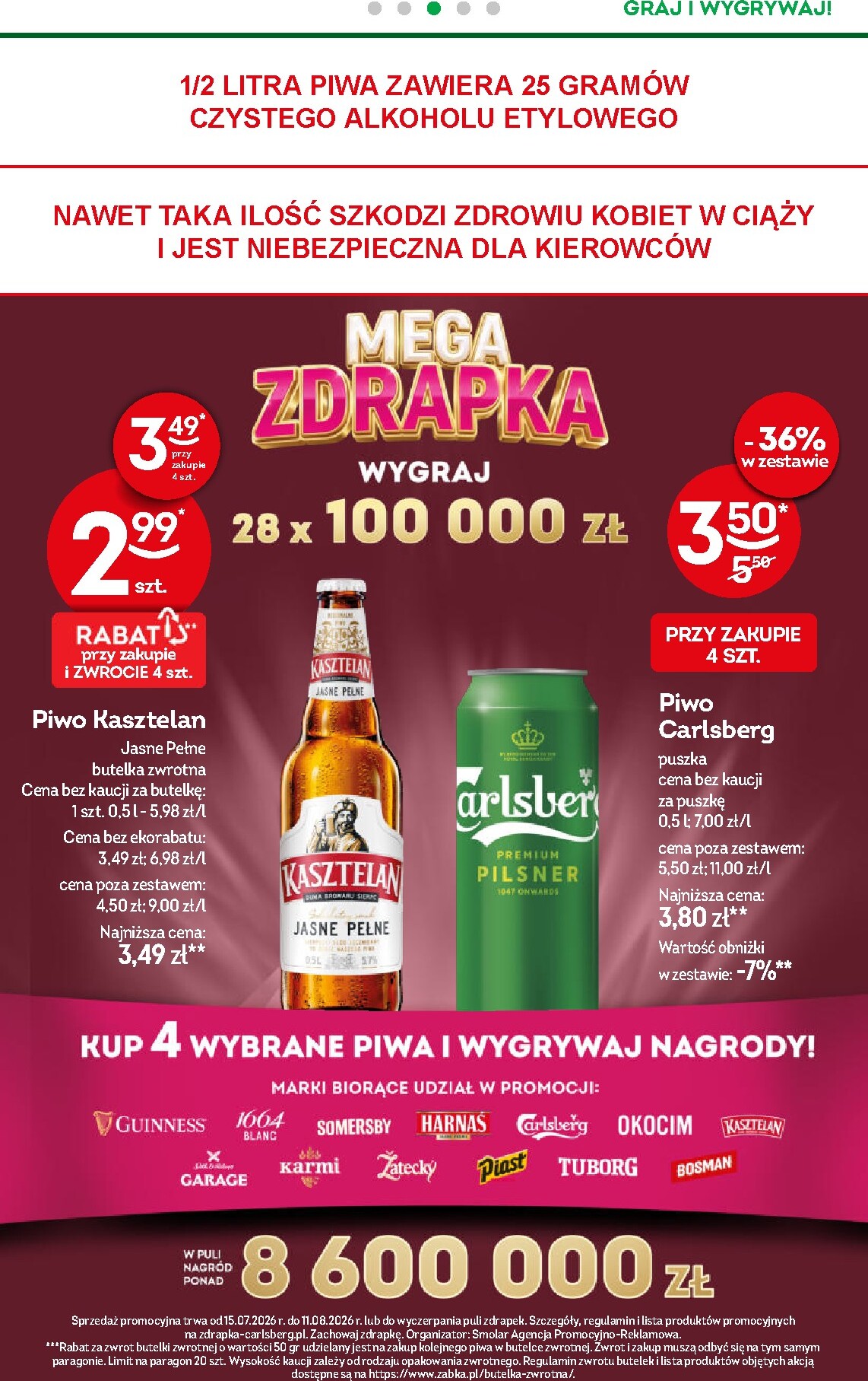 zabka - Aktualna gazetka Żabka ważna od 29.07.2026 do 11.08.2026 - page: 16