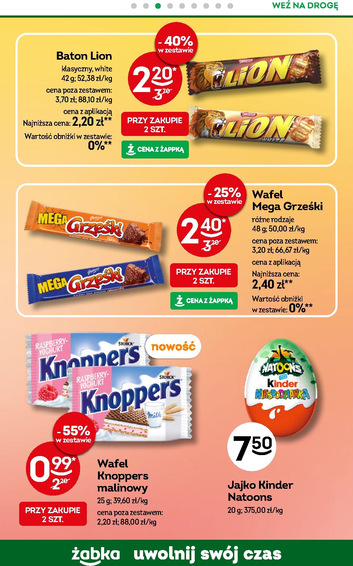 zabka - Aktualna gazetka Żabka ważna od 29.07.2026 do 11.08.2026 - page: 72