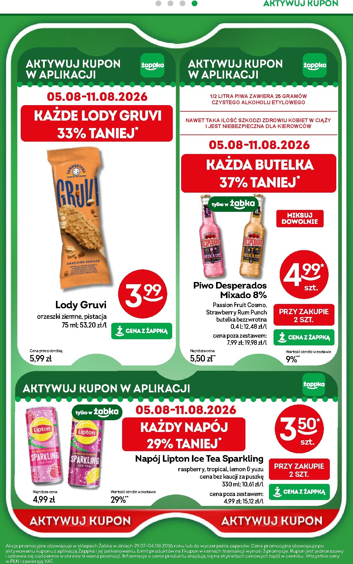zabka - Aktualna gazetka Żabka ważna od 29.07.2026 do 11.08.2026 - page: 39