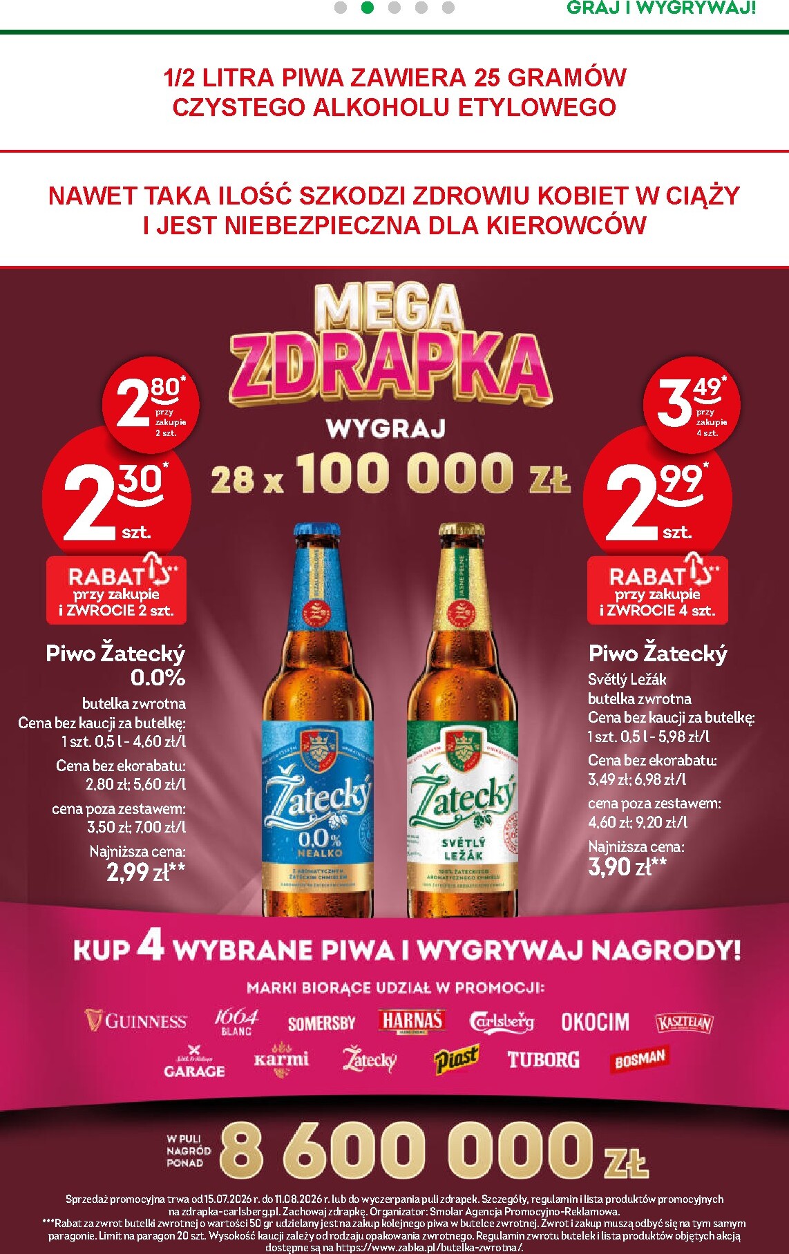 zabka - Aktualna gazetka Żabka ważna od 29.07.2026 do 11.08.2026 - page: 15
