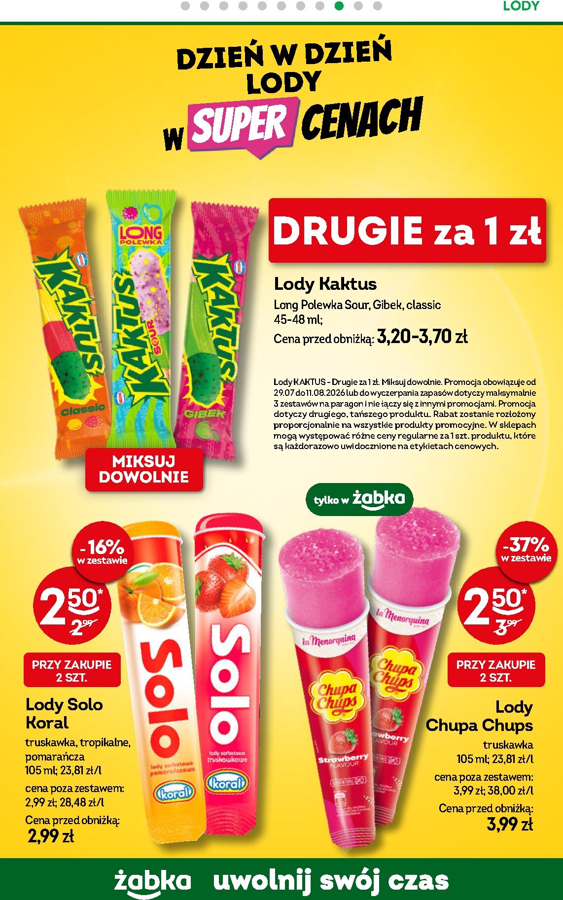 zabka - Aktualna gazetka Żabka ważna od 29.07.2026 do 11.08.2026 - page: 56