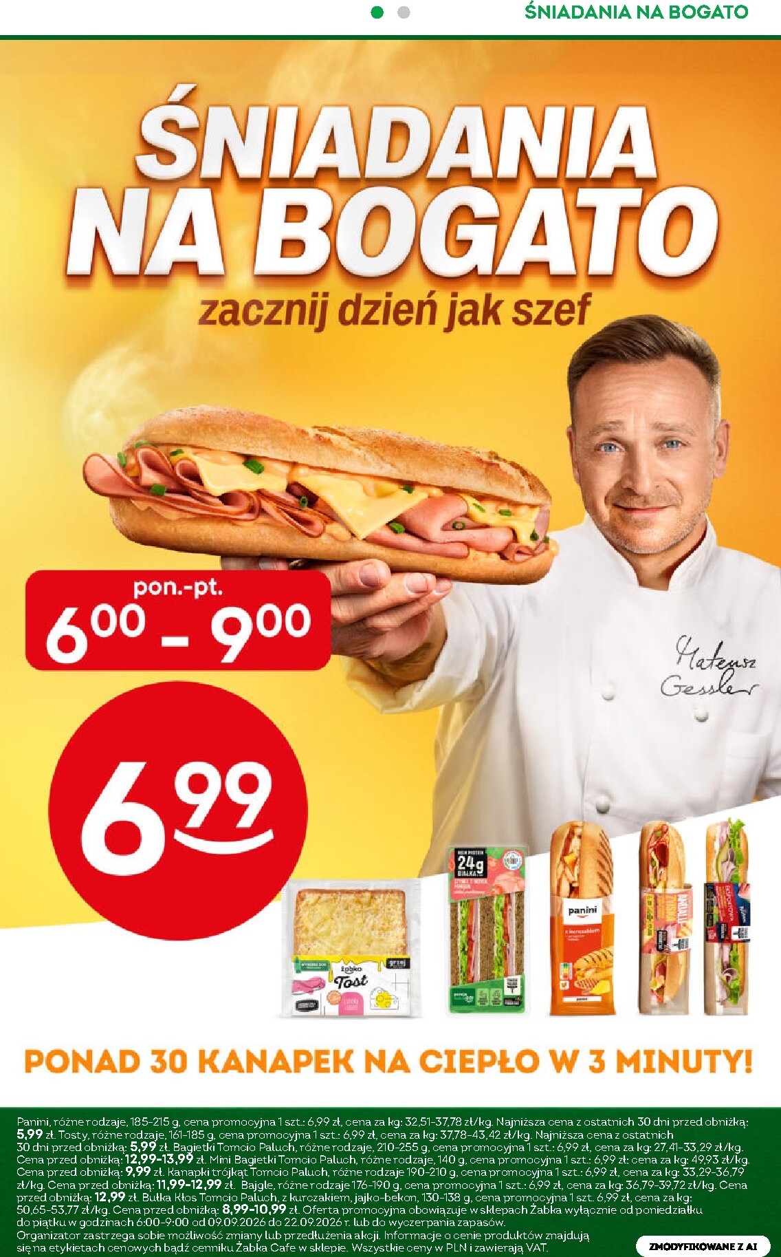 zabka - Aktualna gazetka Żabka ważna od 09.09.2026 do 22.09.2026 - page: 6