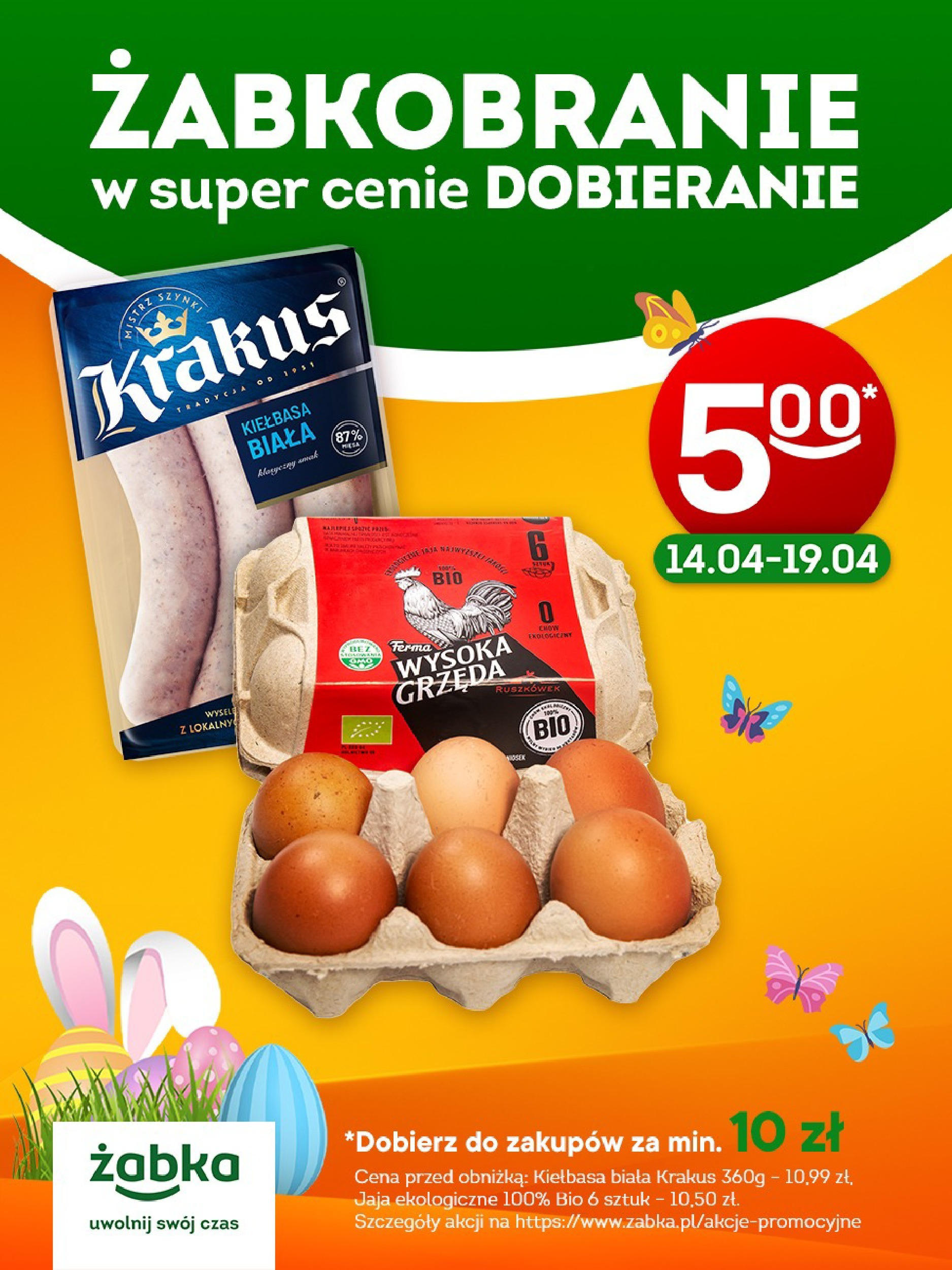 zabka - Żabka - Żabkobranie gazetka ważna od 14.04. - 19.04.