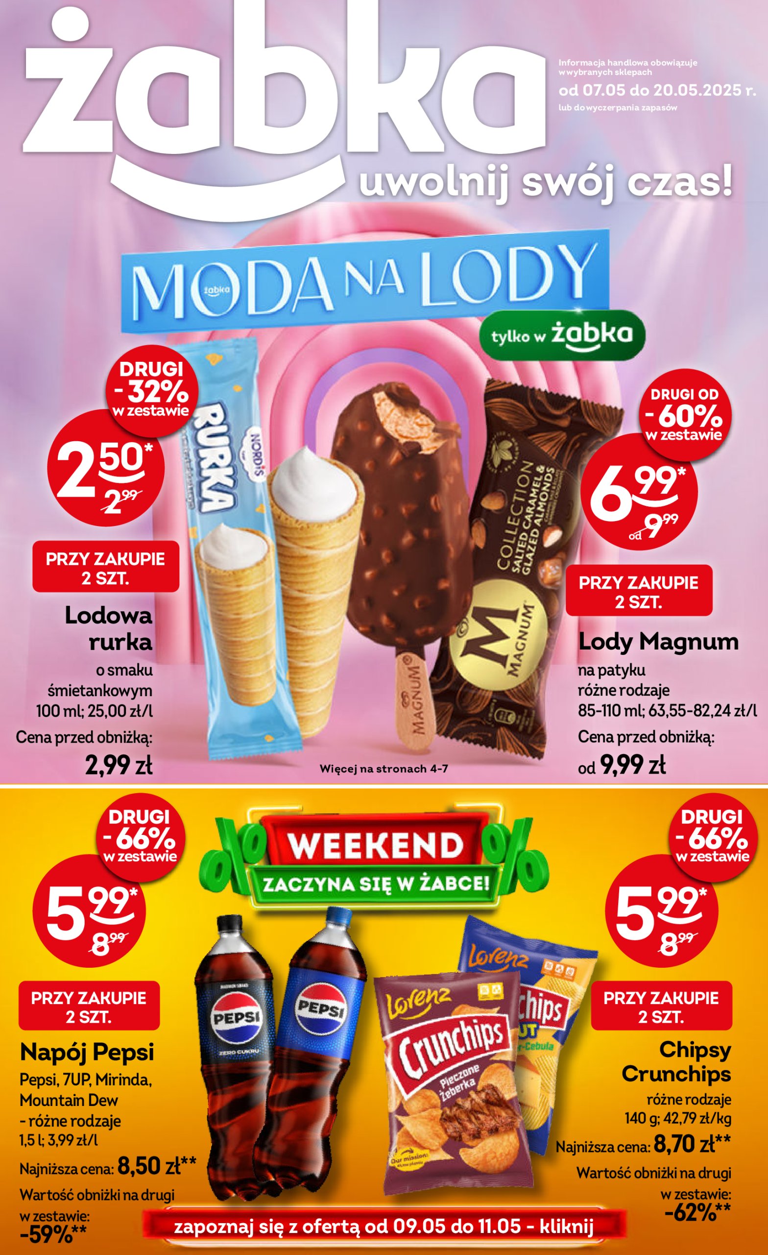 zabka - Żabka gazetka ważna od 07.05. - 20.05.