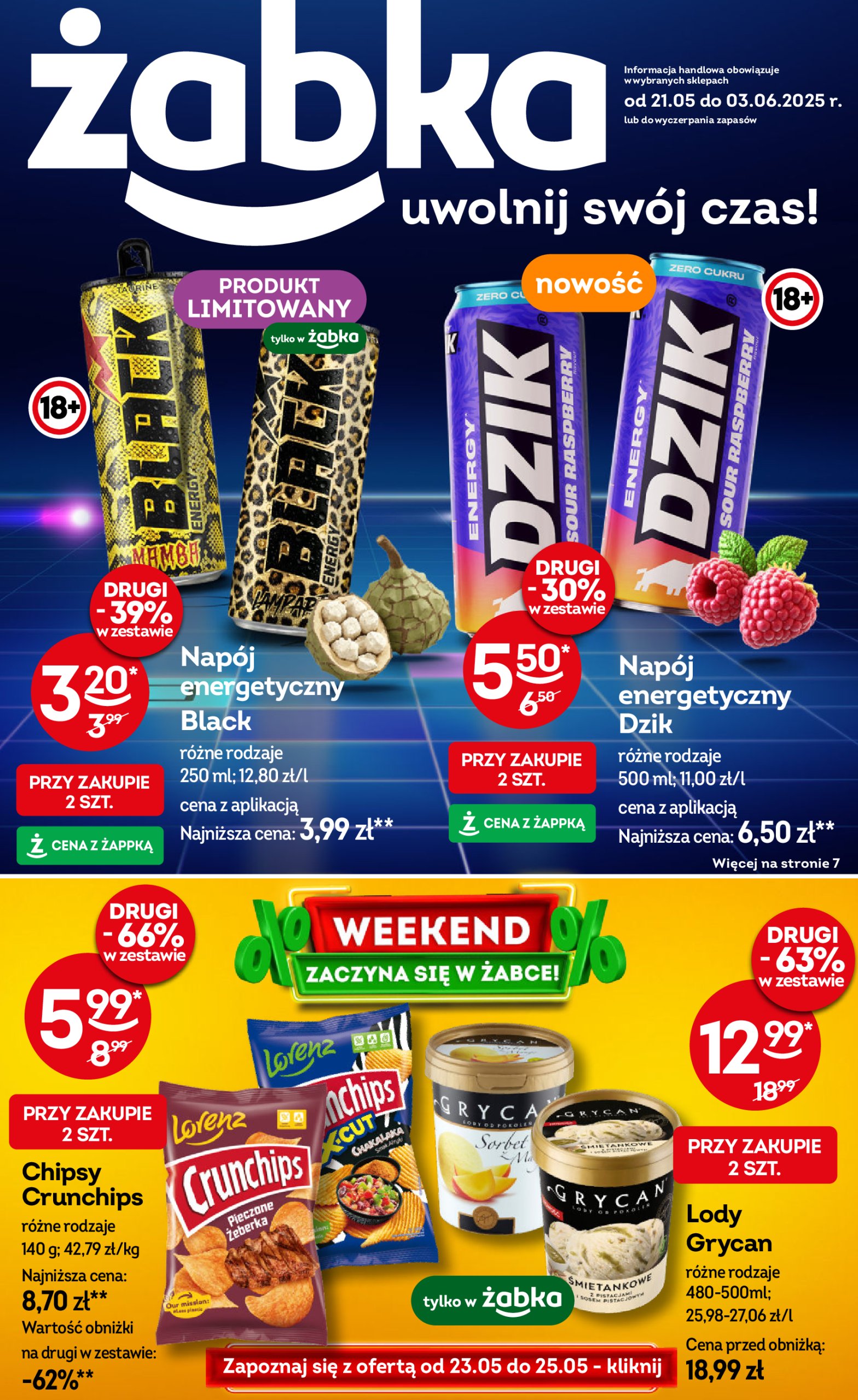 zabka - Żabka gazetka ważna od 21.05. - 03.06.