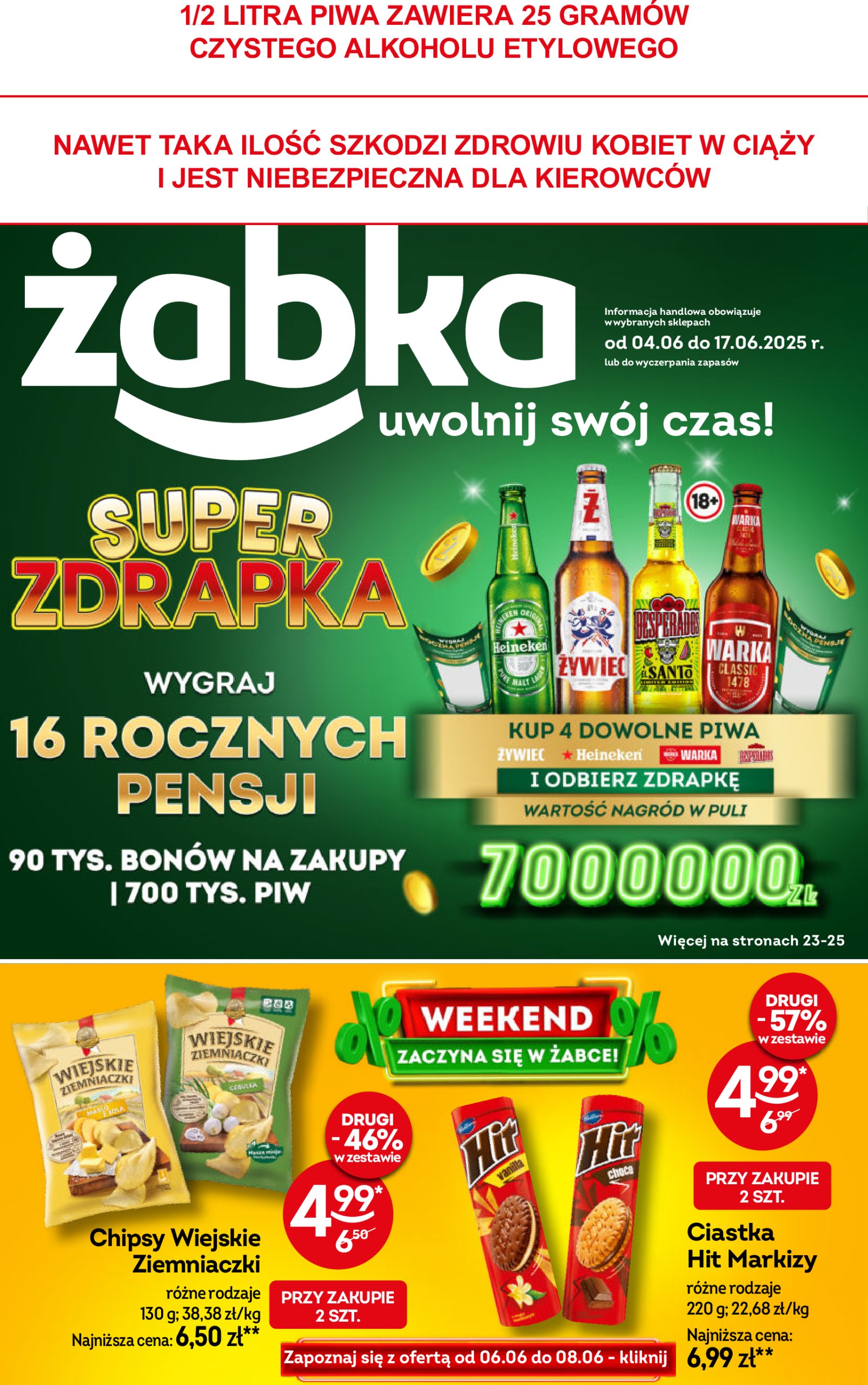 zabka - Gazetka Żabka ważna od 04.06. - 17.06. - page: 1 zabka - Gazetka Żabka ważna od 04.06. - 17.06. - page: 1