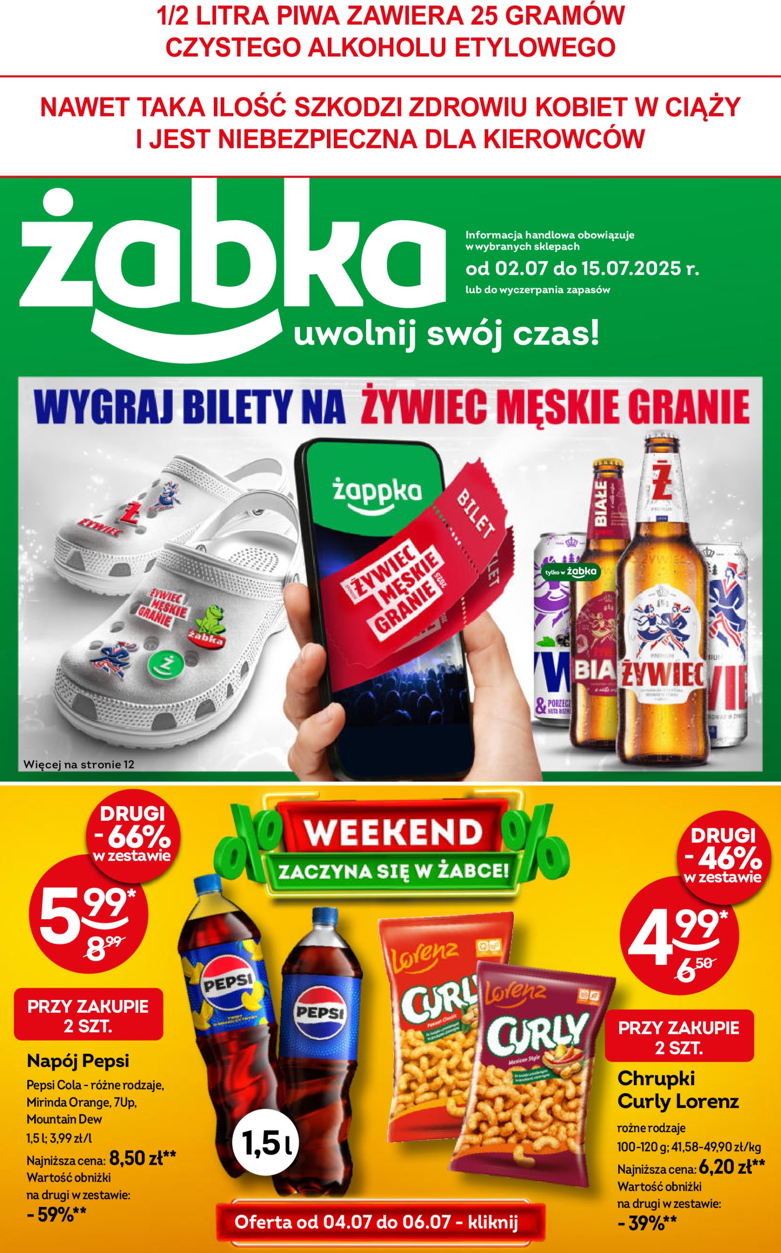 zabka - Gazetka Żabka ważna od 02.07. - 15.07. - page: 1 zabka - Gazetka Żabka ważna od 02.07. - 15.07. - page: 1