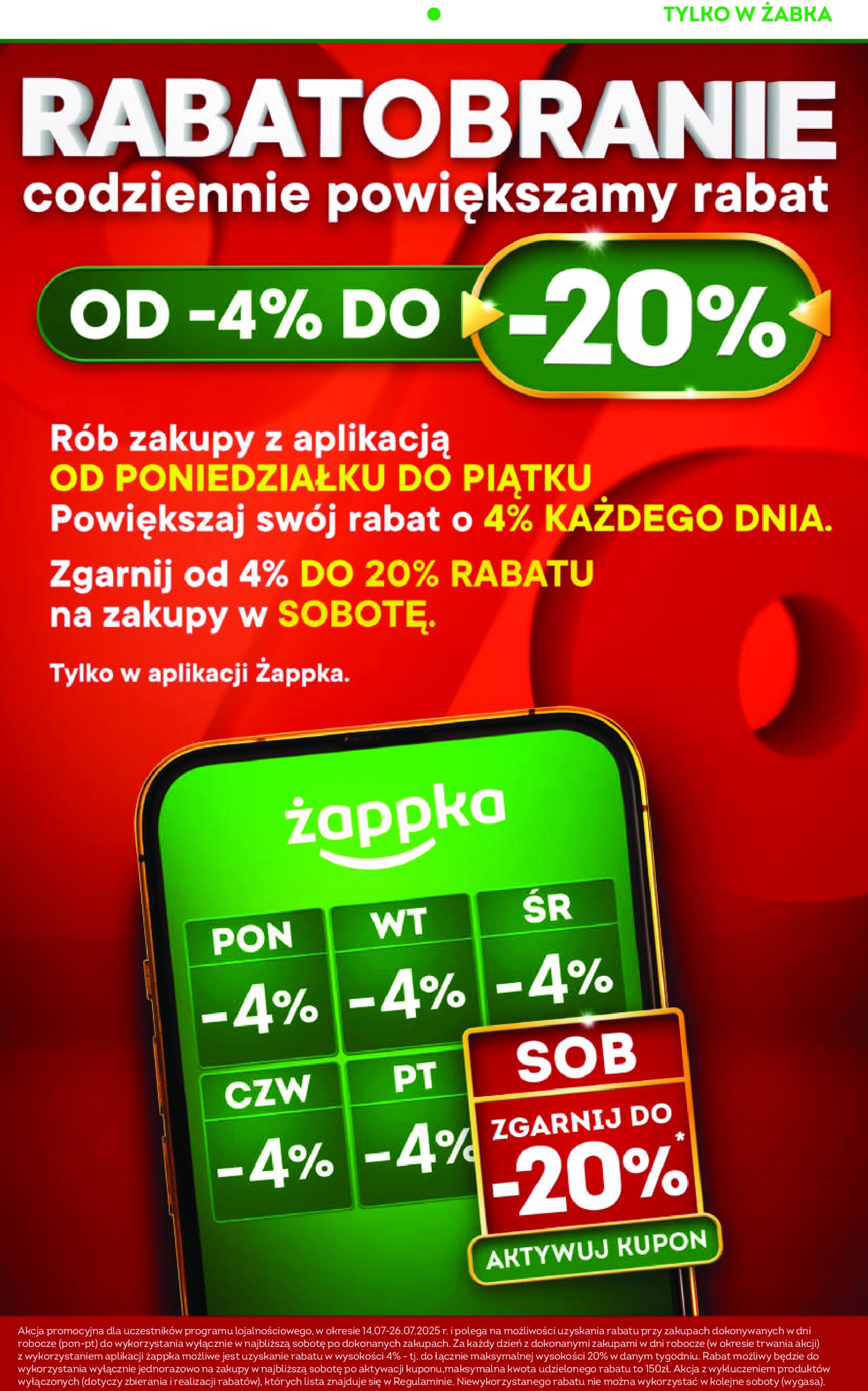 zabka - Gazetka Żabka ważna od 16.07. - 29.07. - page: 4 zabka - Gazetka Żabka ważna od 16.07. - 29.07. - page: 4