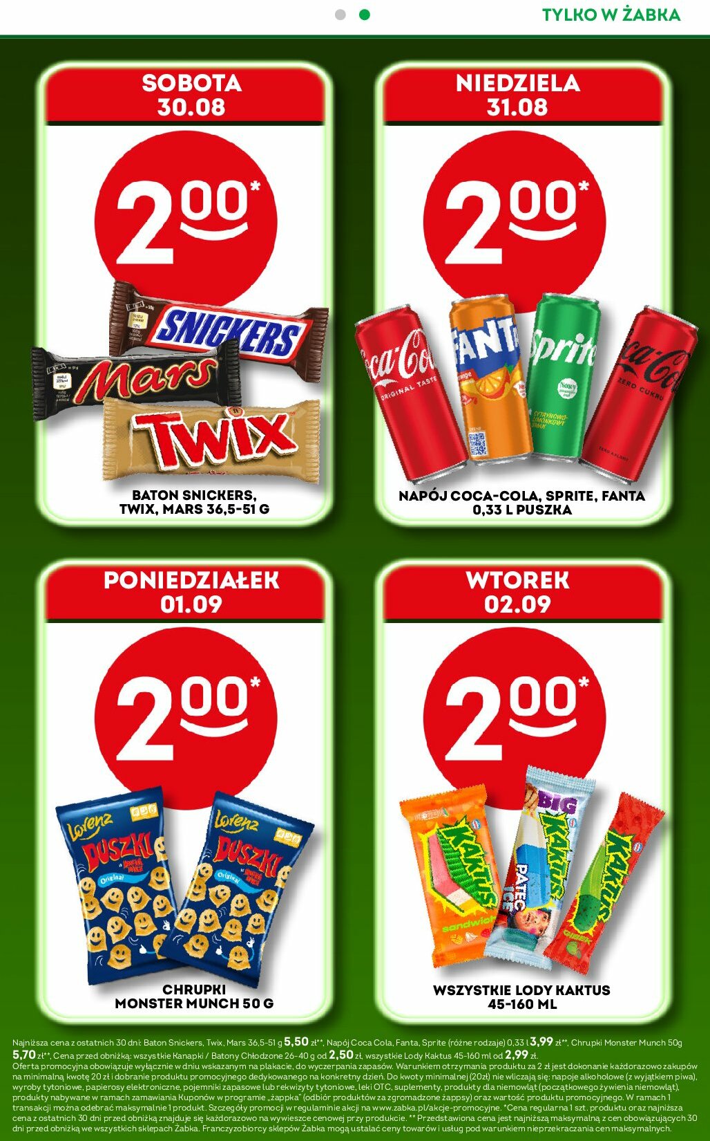 zabka - Gazetka Żabka - ważna od 27.08. do 09.09. - page: 3