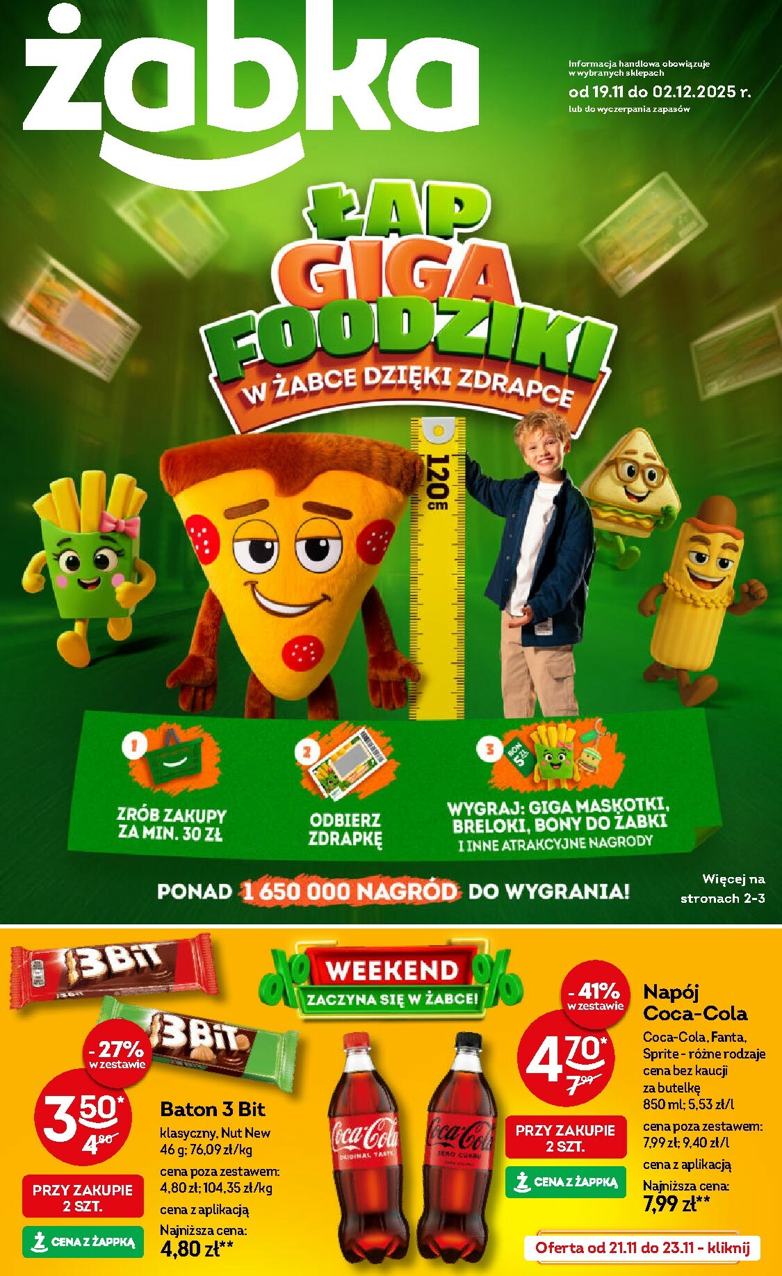 zabka - Gazetka Żabka - ważna od 19.11. do 02.12.