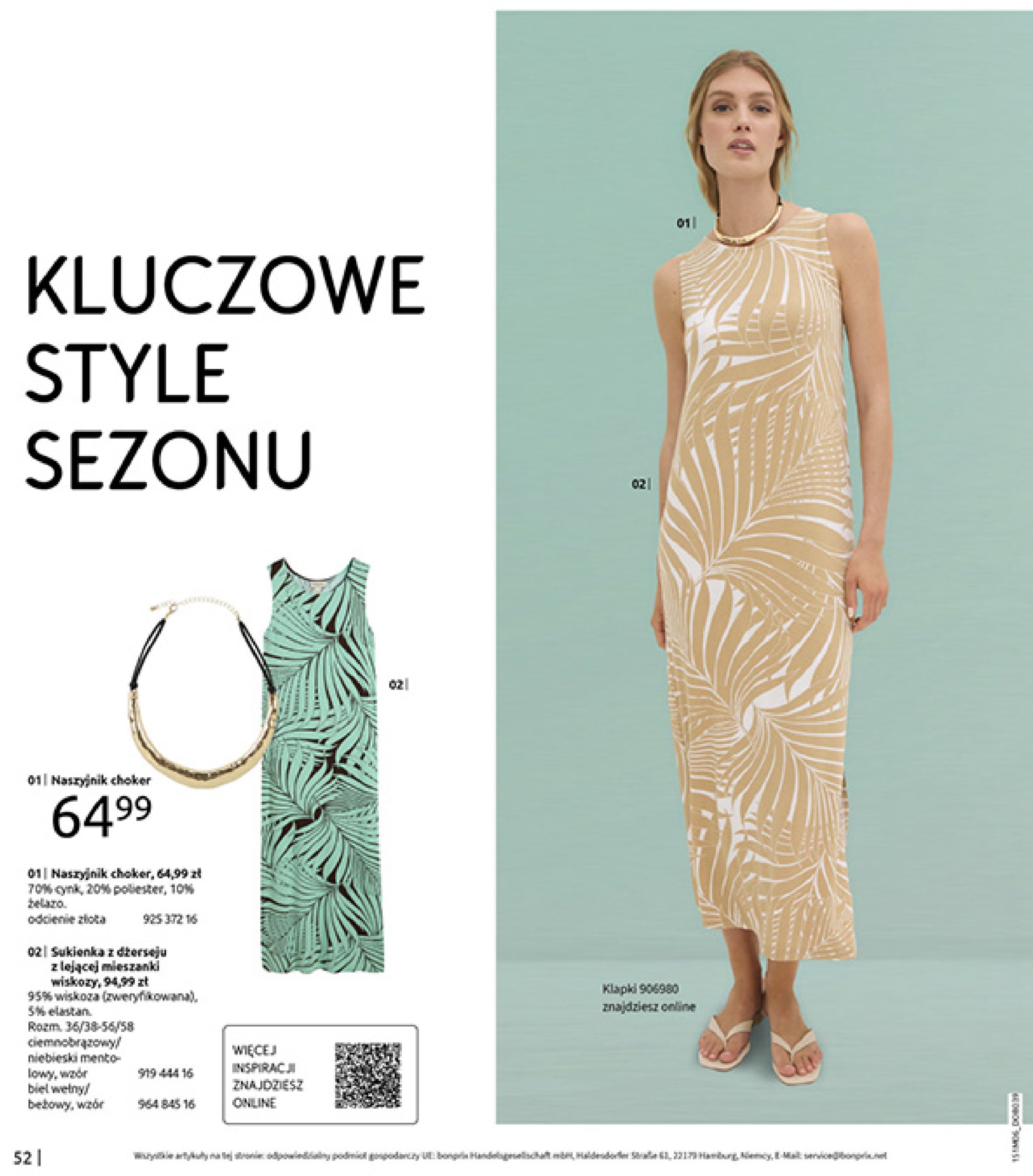 bonprix - Gazetka Bonprix - Modny Luz ważna od 16.07. - 25.08. - page: 54