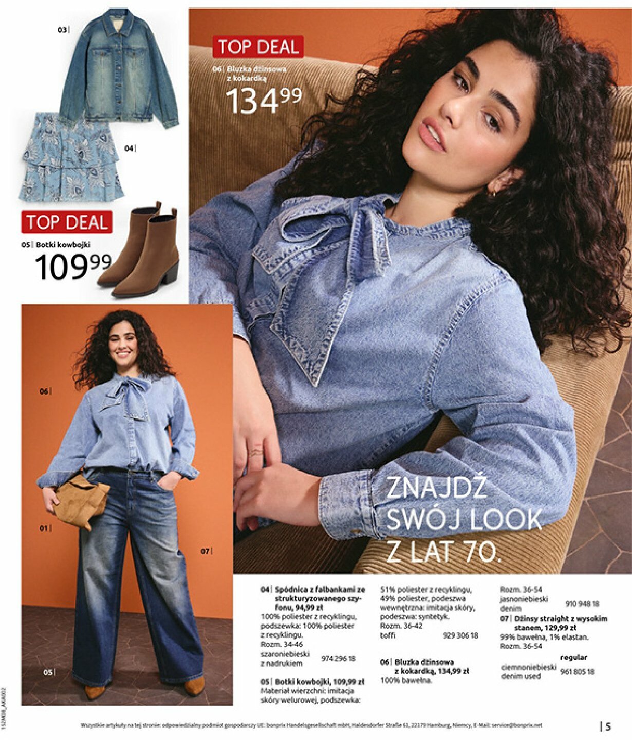 bonprix - Gazetka Bonprix - Powrót mody lat 70. - ważna od 02.09. do 13.10. - page: 7