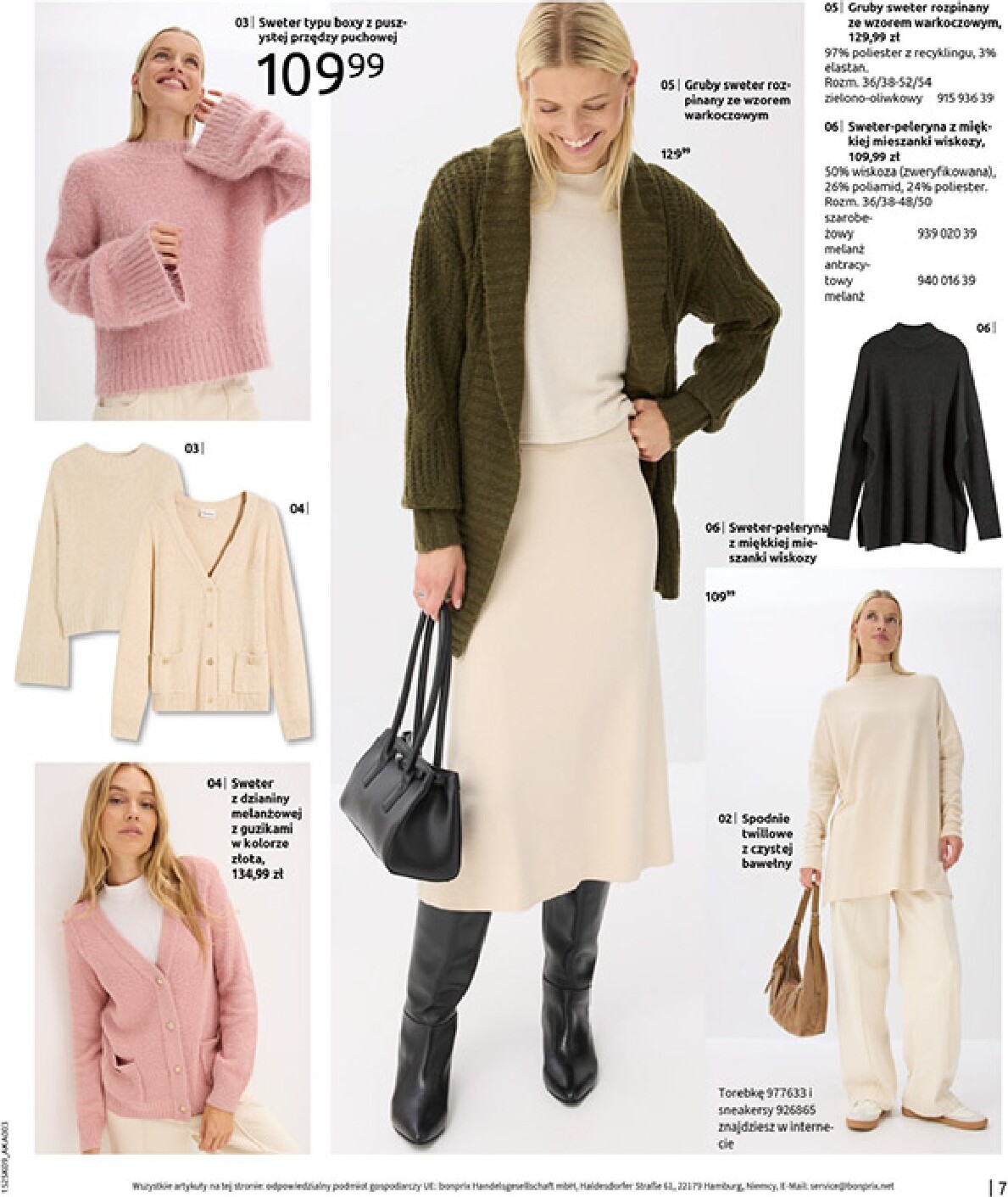 bonprix - Gazetka Bonprix - Przytulny sezon przejściowy - ważna od 23.09. do 03.11. - page: 9