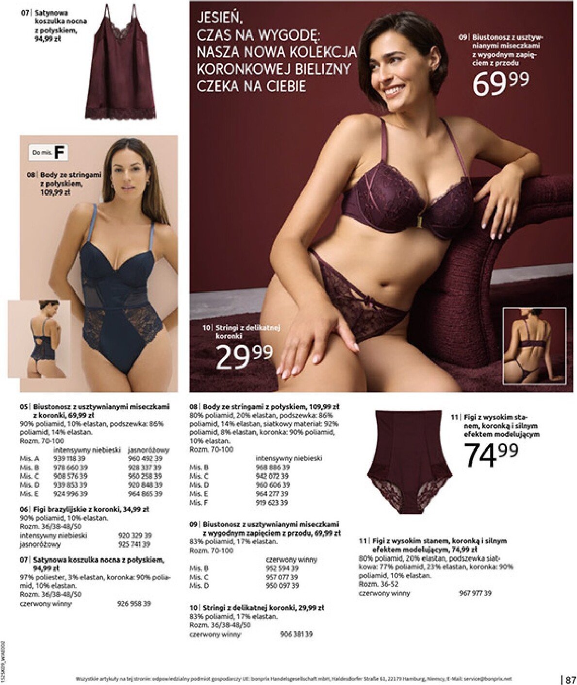 bonprix - Gazetka Bonprix - Przytulny sezon przejściowy - ważna od 23.09. do 03.11. - page: 89