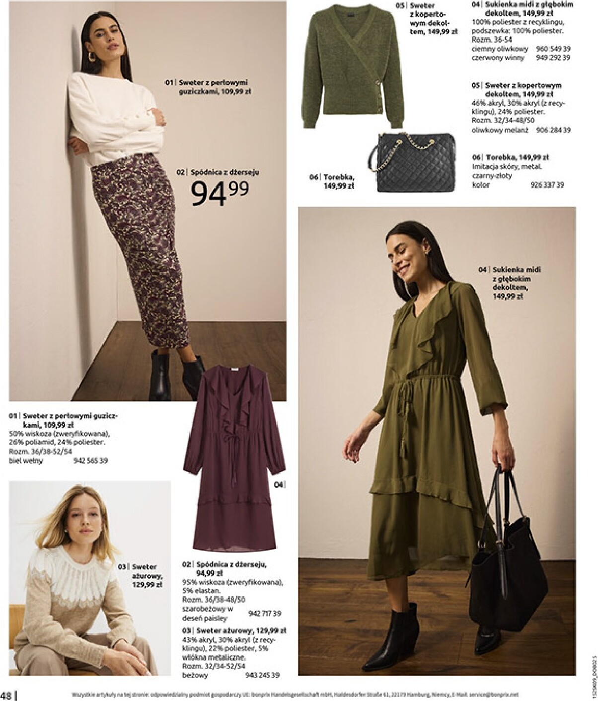 bonprix - Gazetka Bonprix - Przytulny sezon przejściowy - ważna od 23.09. do 03.11. - page: 50