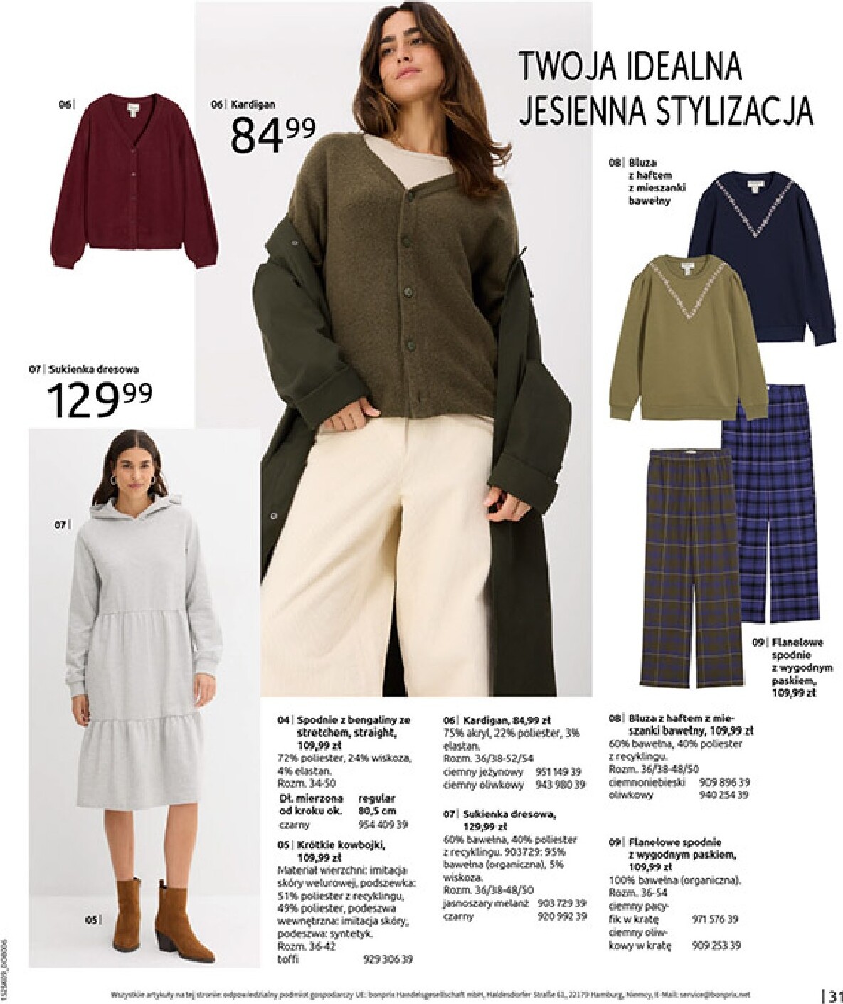 bonprix - Gazetka Bonprix - Przytulny sezon przejściowy - ważna od 23.09. do 03.11. - page: 33