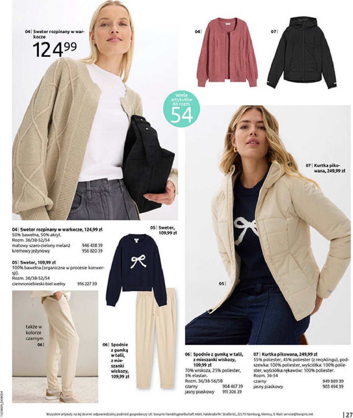 bonprix - Gazetka Bonprix - Przytulny sezon przejściowy - ważna od 23.09. do 03.11. - page: 29