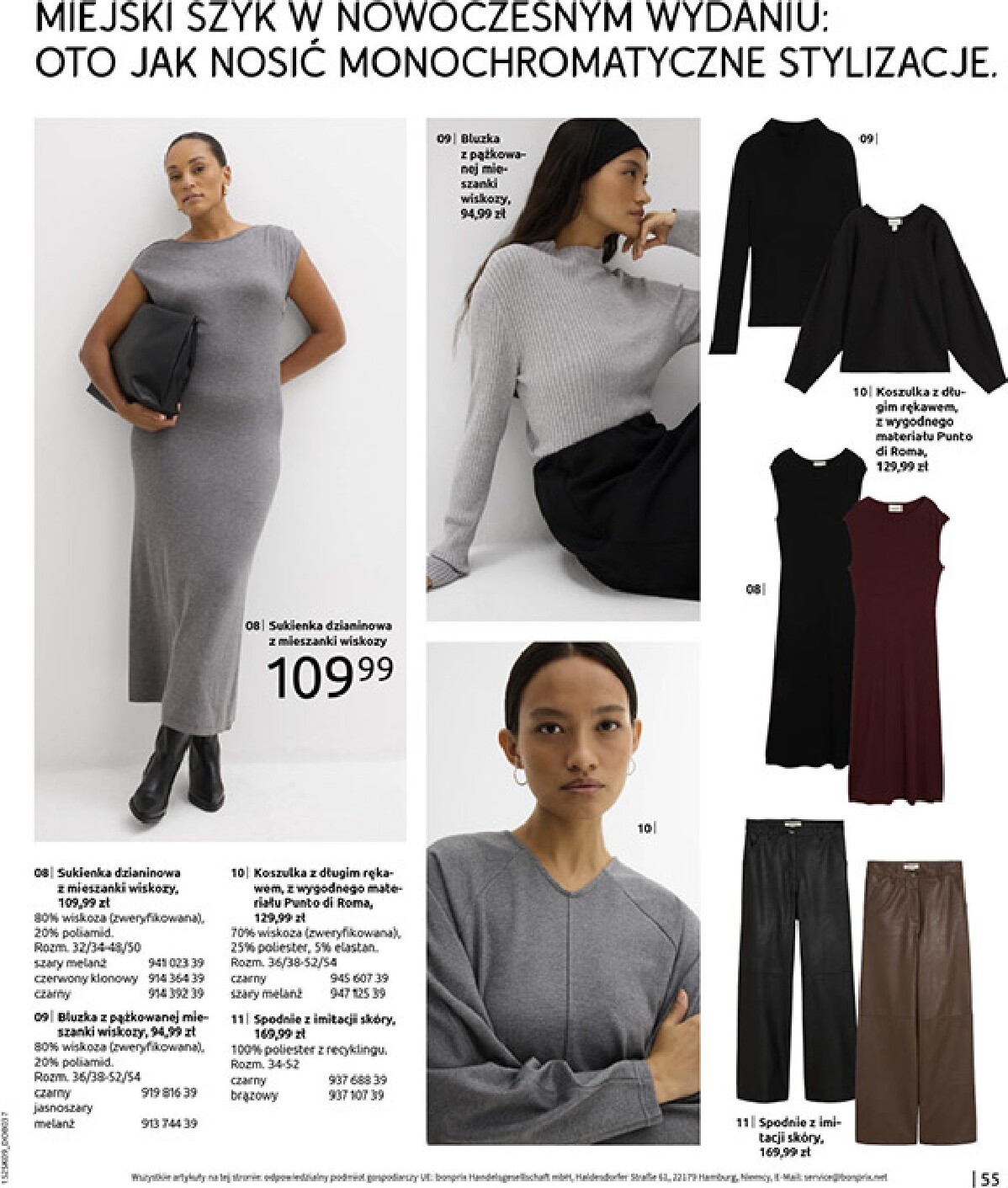 bonprix - Gazetka Bonprix - Przytulny sezon przejściowy - ważna od 23.09. do 03.11. - page: 57