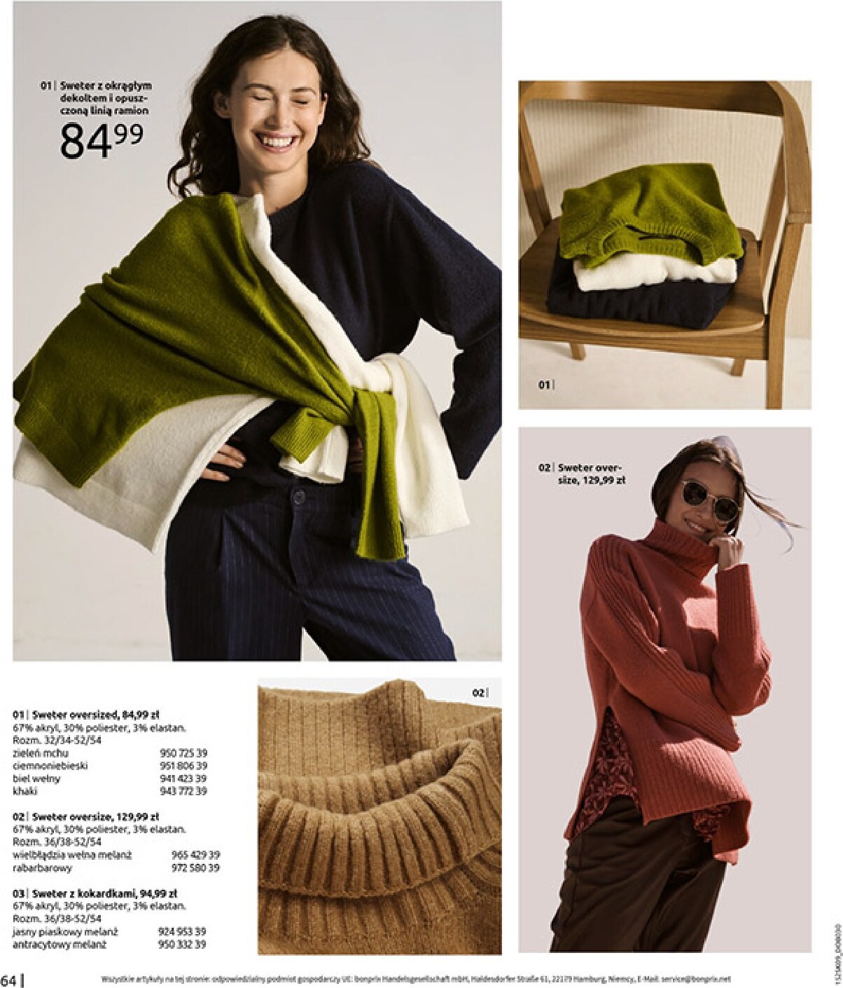 bonprix - Gazetka Bonprix - Przytulny sezon przejściowy - ważna od 23.09. do 03.11. - page: 66