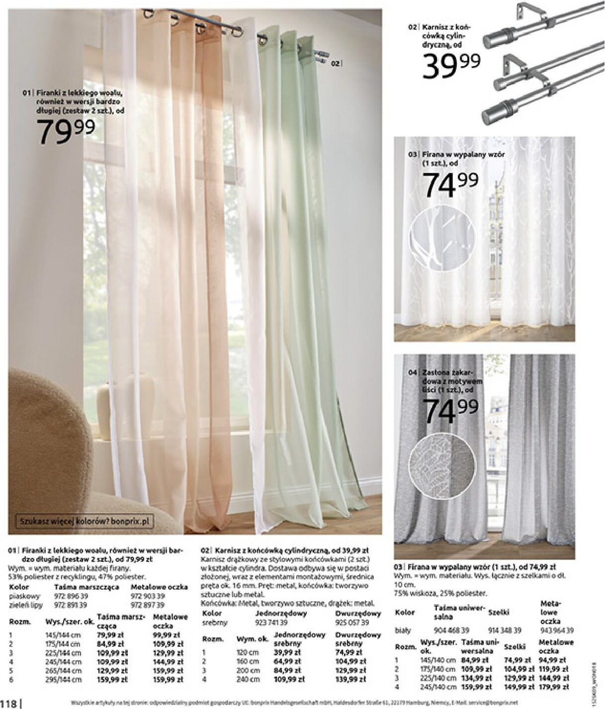 bonprix - Gazetka Bonprix - Przytulny sezon przejściowy - ważna od 23.09. do 03.11. - page: 120