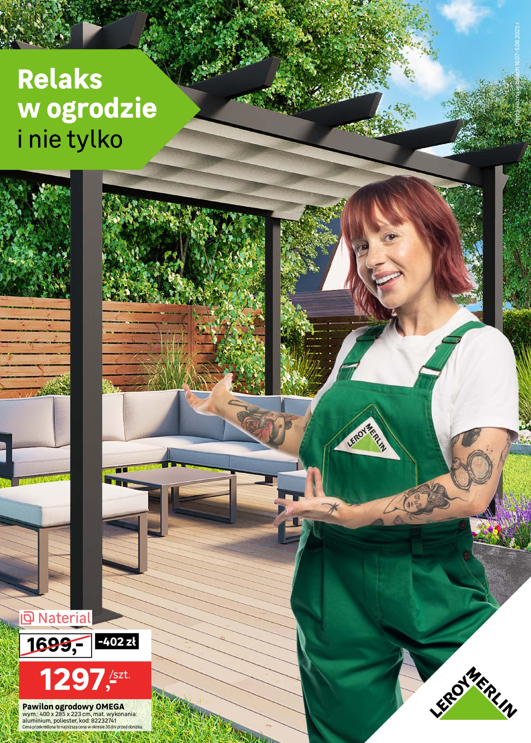 leroy-merlin - Gazetka Leroy Merlin ważna od 16.07. - 05.08.